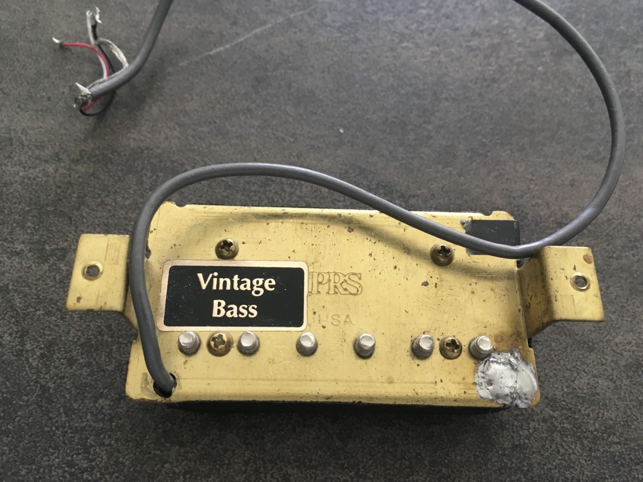 Prs vintage bass deals pickup