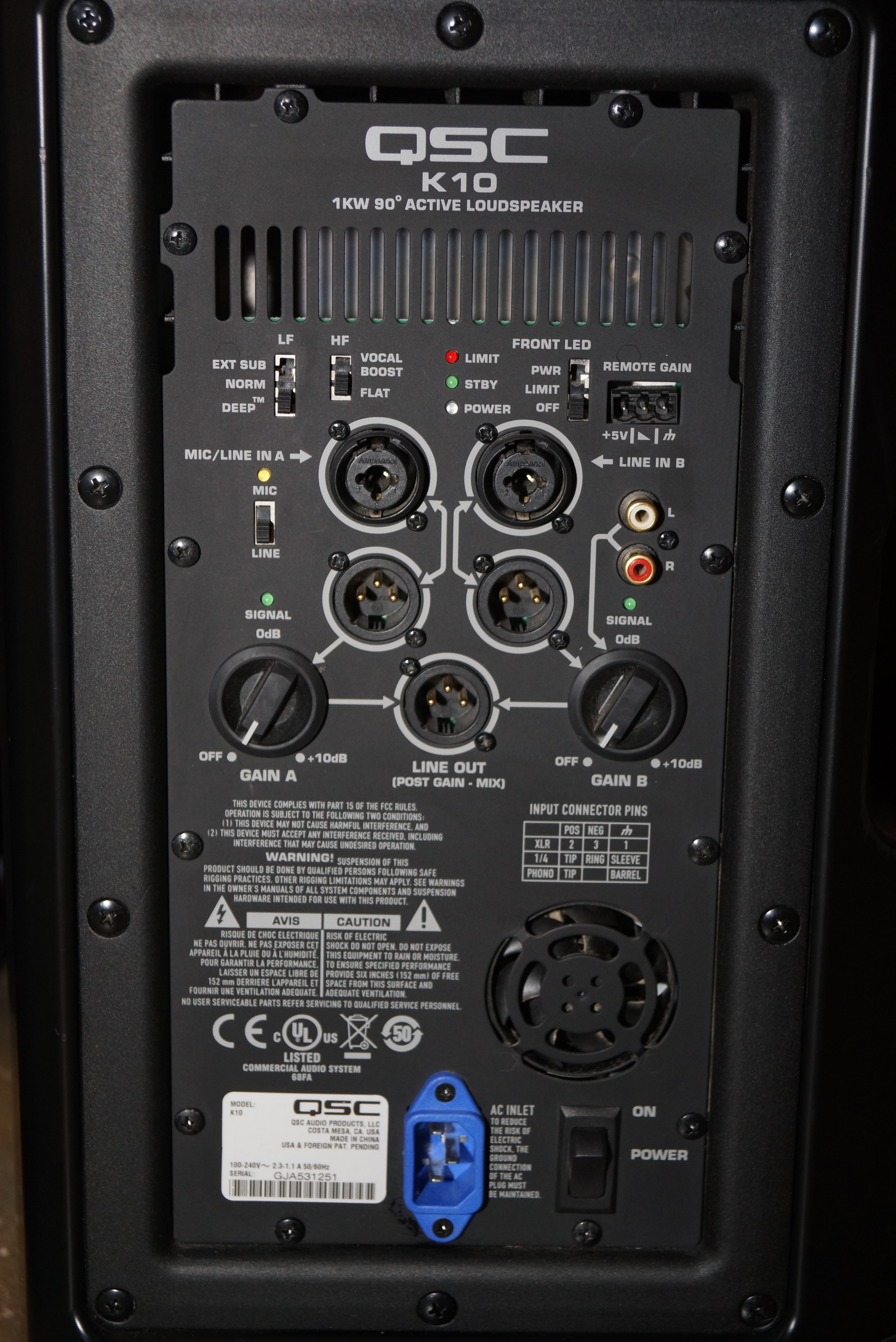 Photo QSC K10 QSC K10 (55584) (1017701) Audiofanzine
