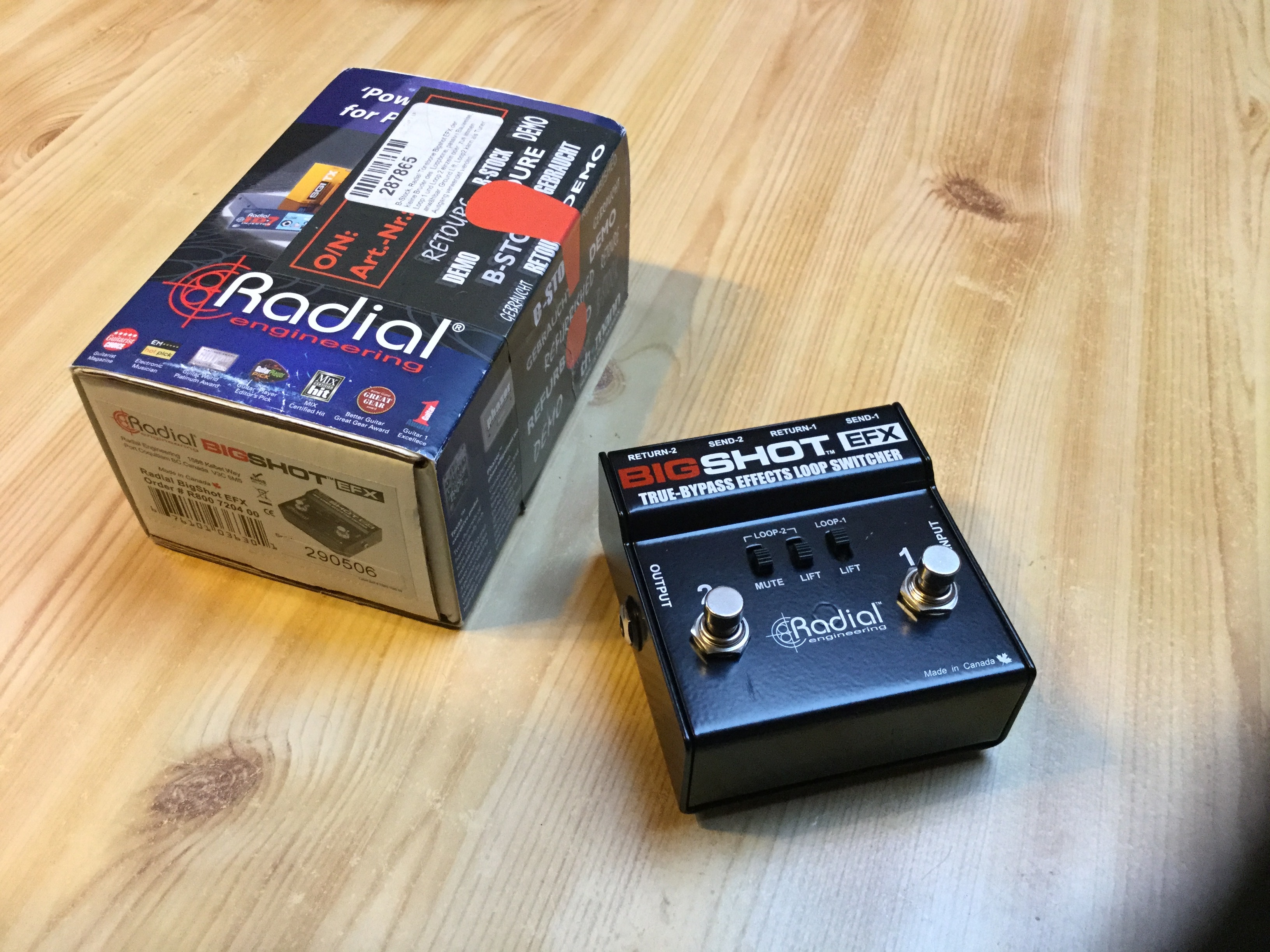 Radial Engineering BigShot EFX image (2089059) Audiofanzine