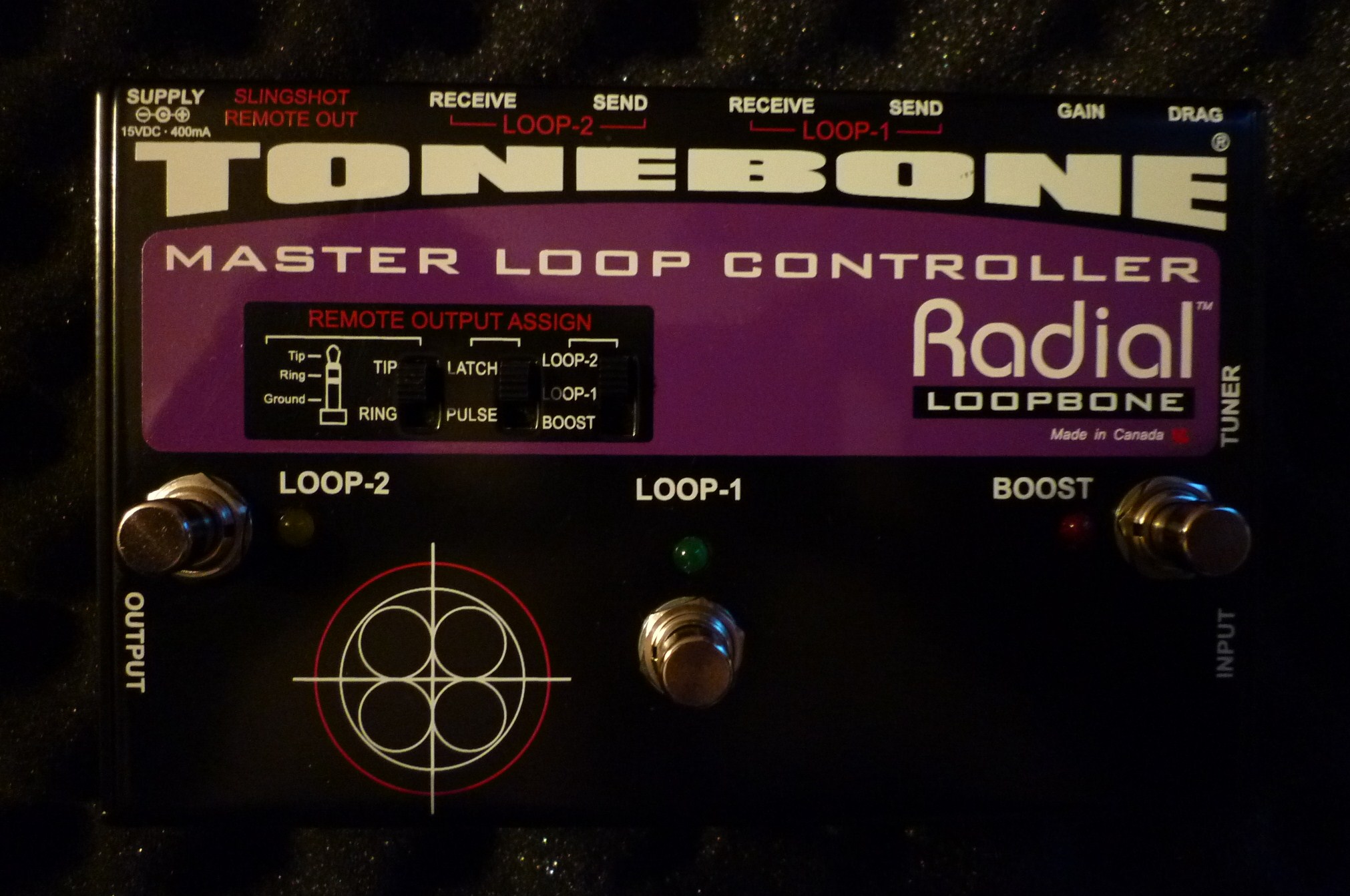 Radial Engineering Switchbone V2 Owner's Manual
