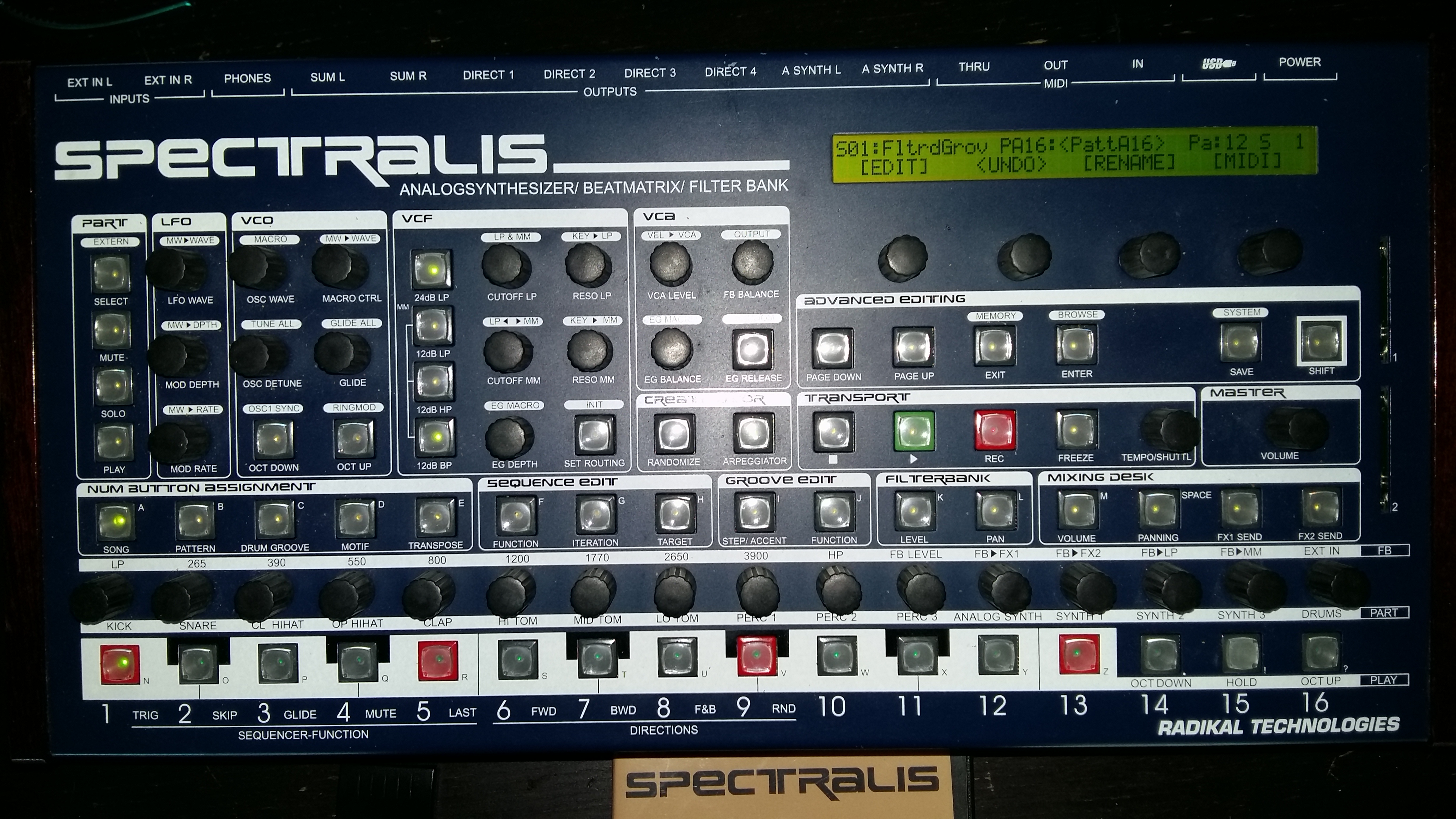 SPECTRALIS - Radikal Technologies Spectralis - Audiofanzine