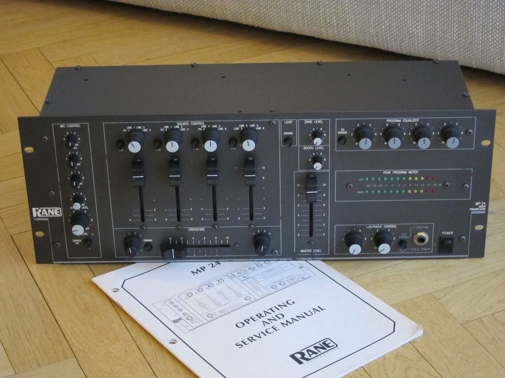 MP 24 Rane MP 24 Audiofanzine