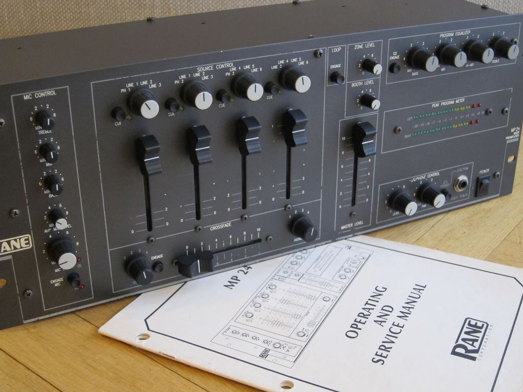 MP 24 Rane MP 24 Audiofanzine