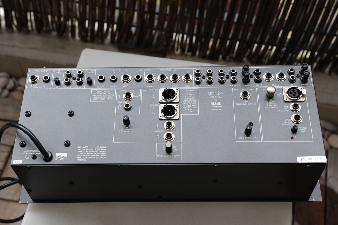 MP 24 Rane MP 24 Audiofanzine