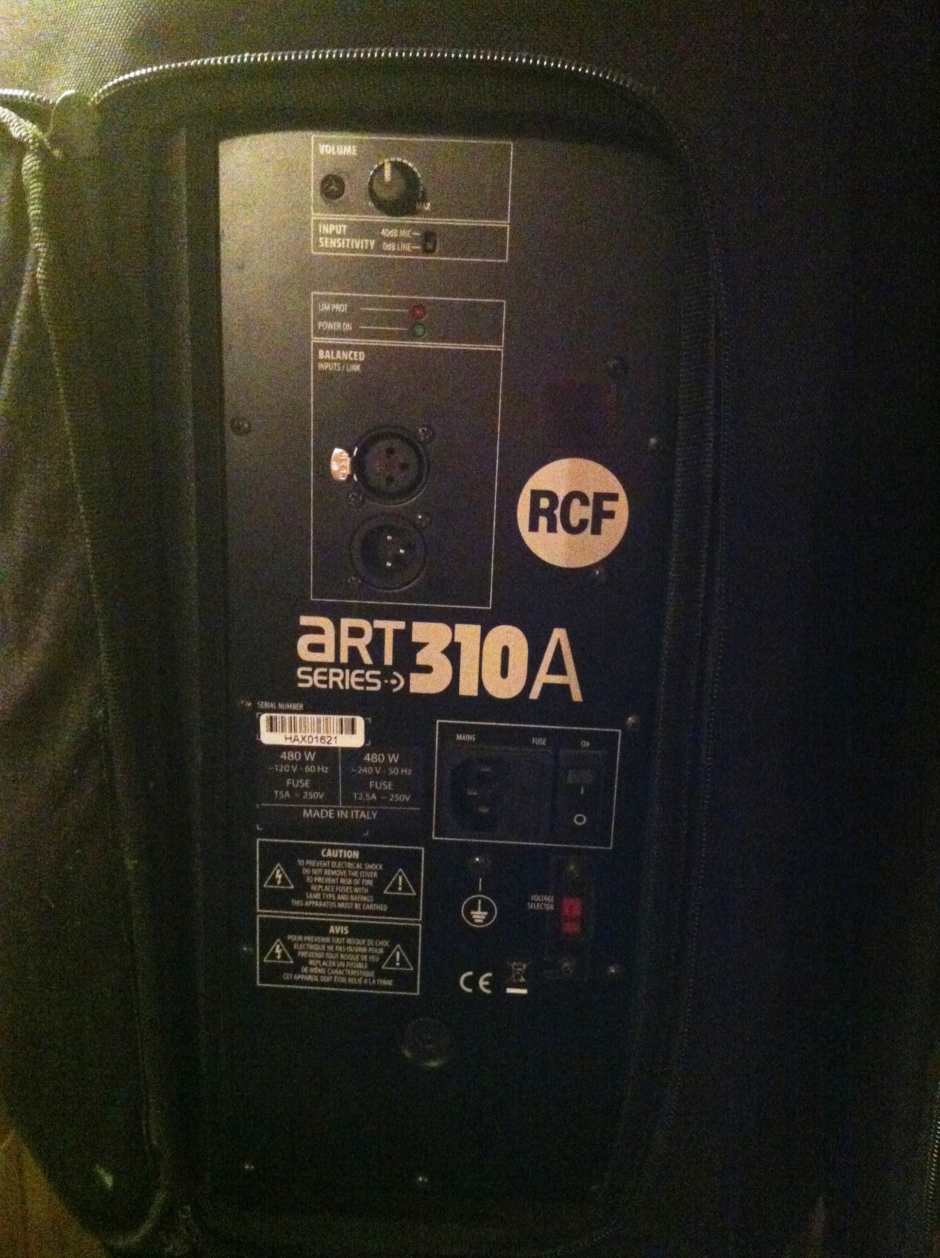 ART 310 - RCF ART 310 - Audiofanzine