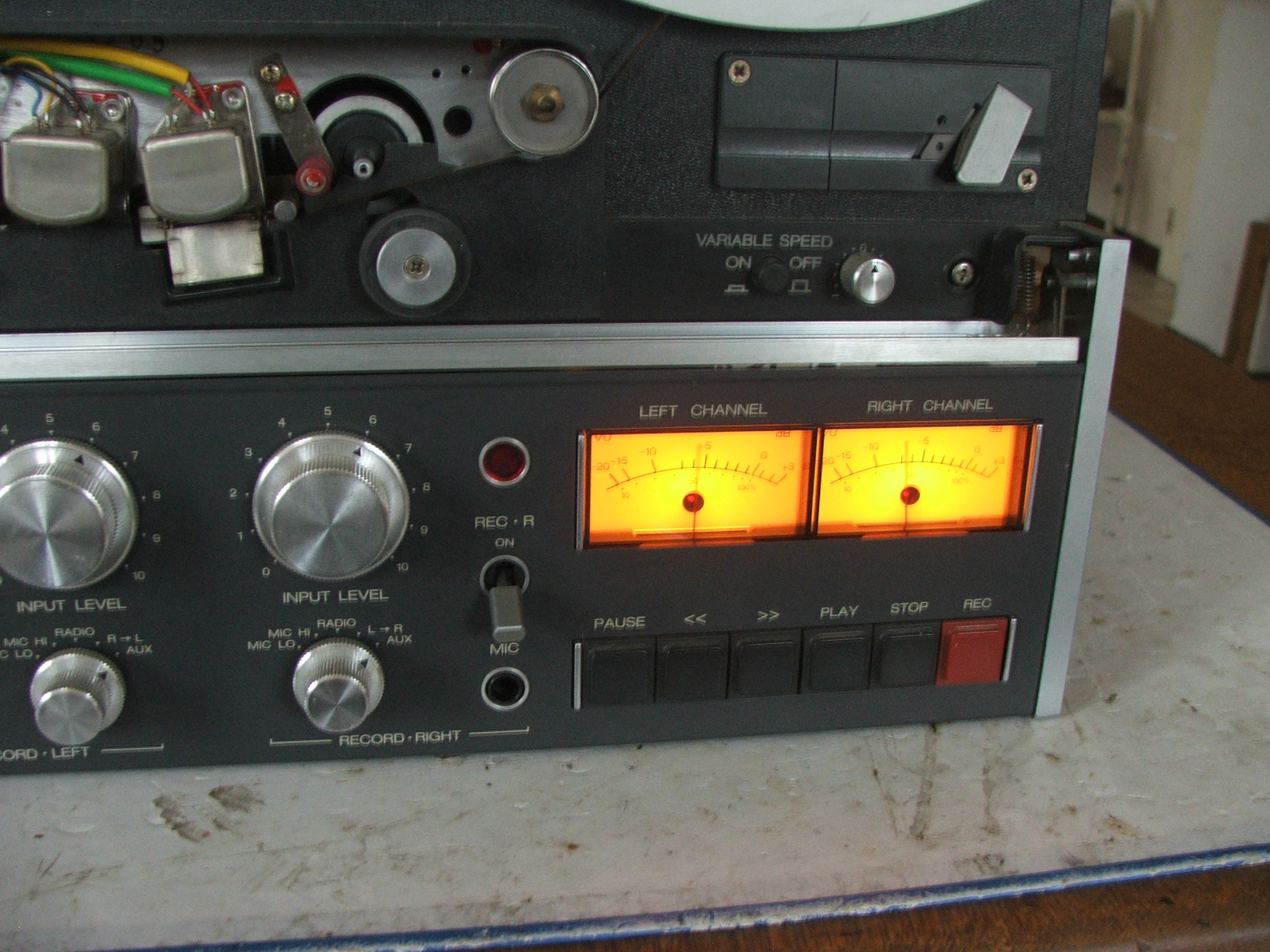 Boîtier De Sortie Pour Bande Revox B77 MKII - Occasion état Correct
