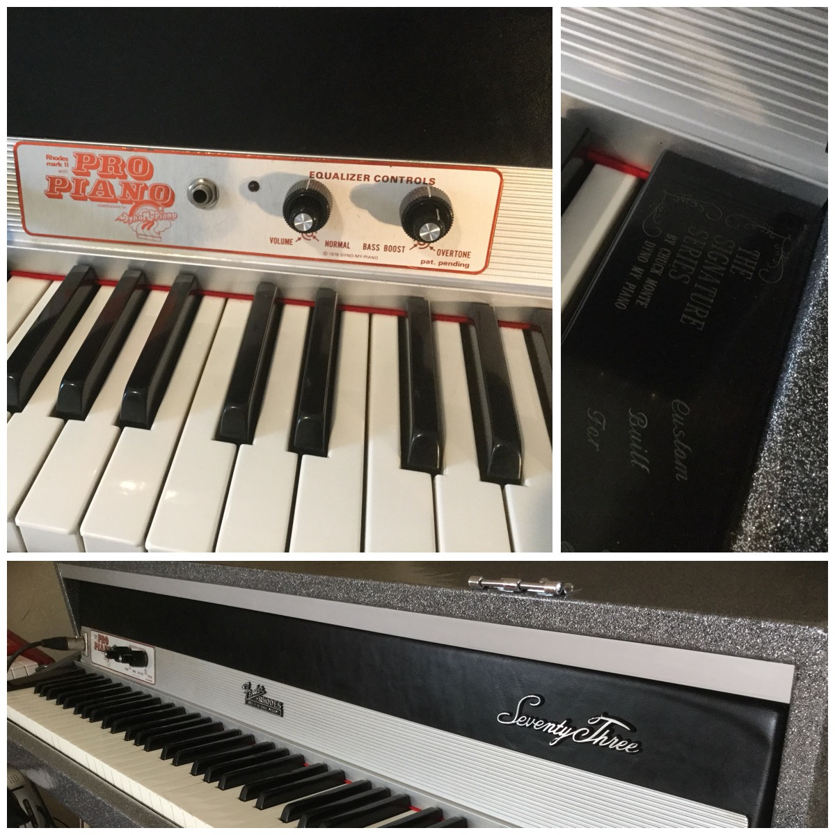 Photo Rhodes Amplification Dyno my piano Rhodes Amplification Dyno my