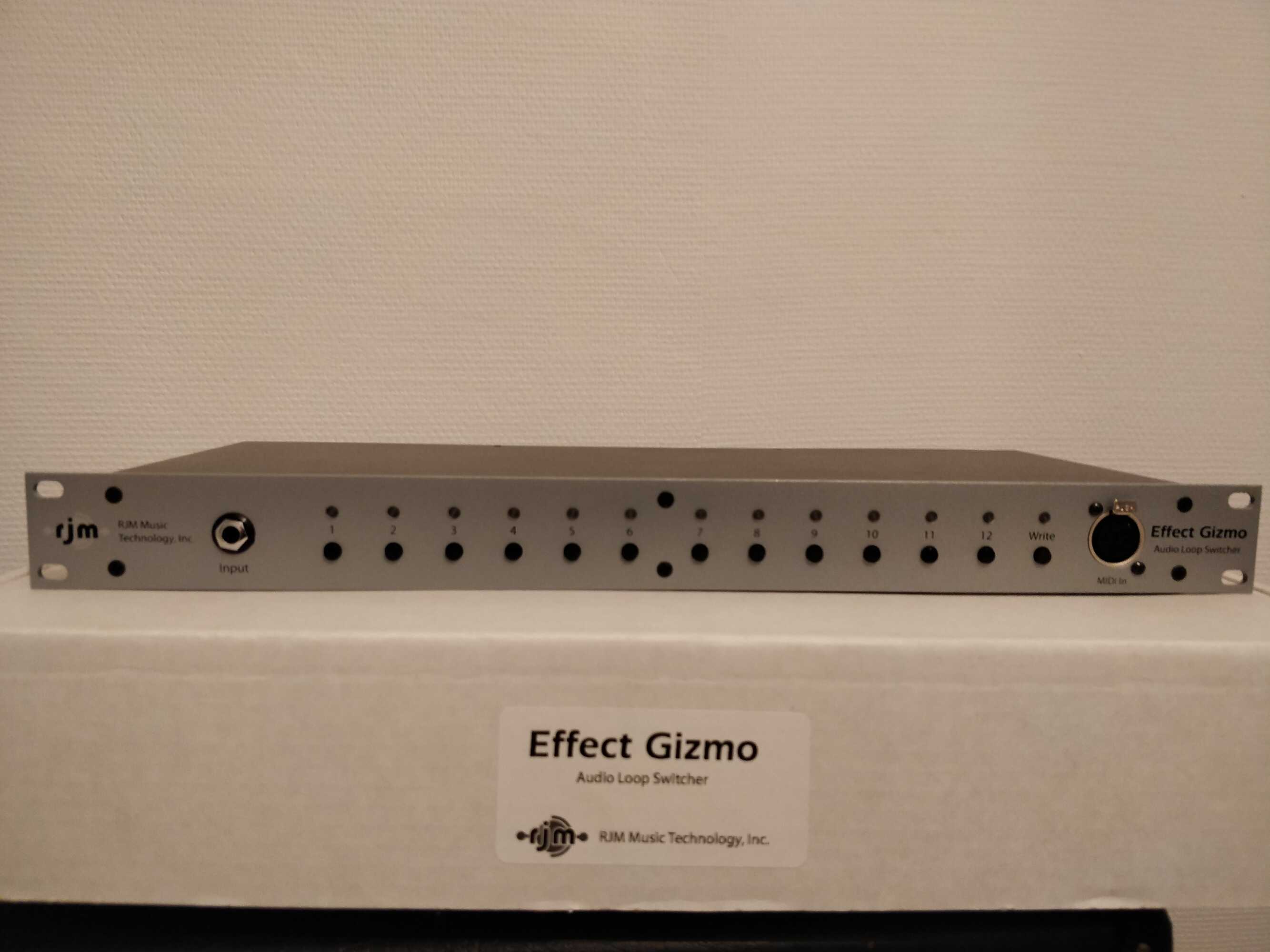 Effect Gizmo Audio Loop Switcher Rjm Music Technologies Audiofanzine