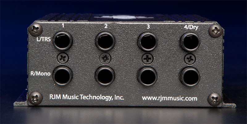 rjm mini line mixer ラインミキサー ミキサー 空間系 オシャレ 楽器/器材
