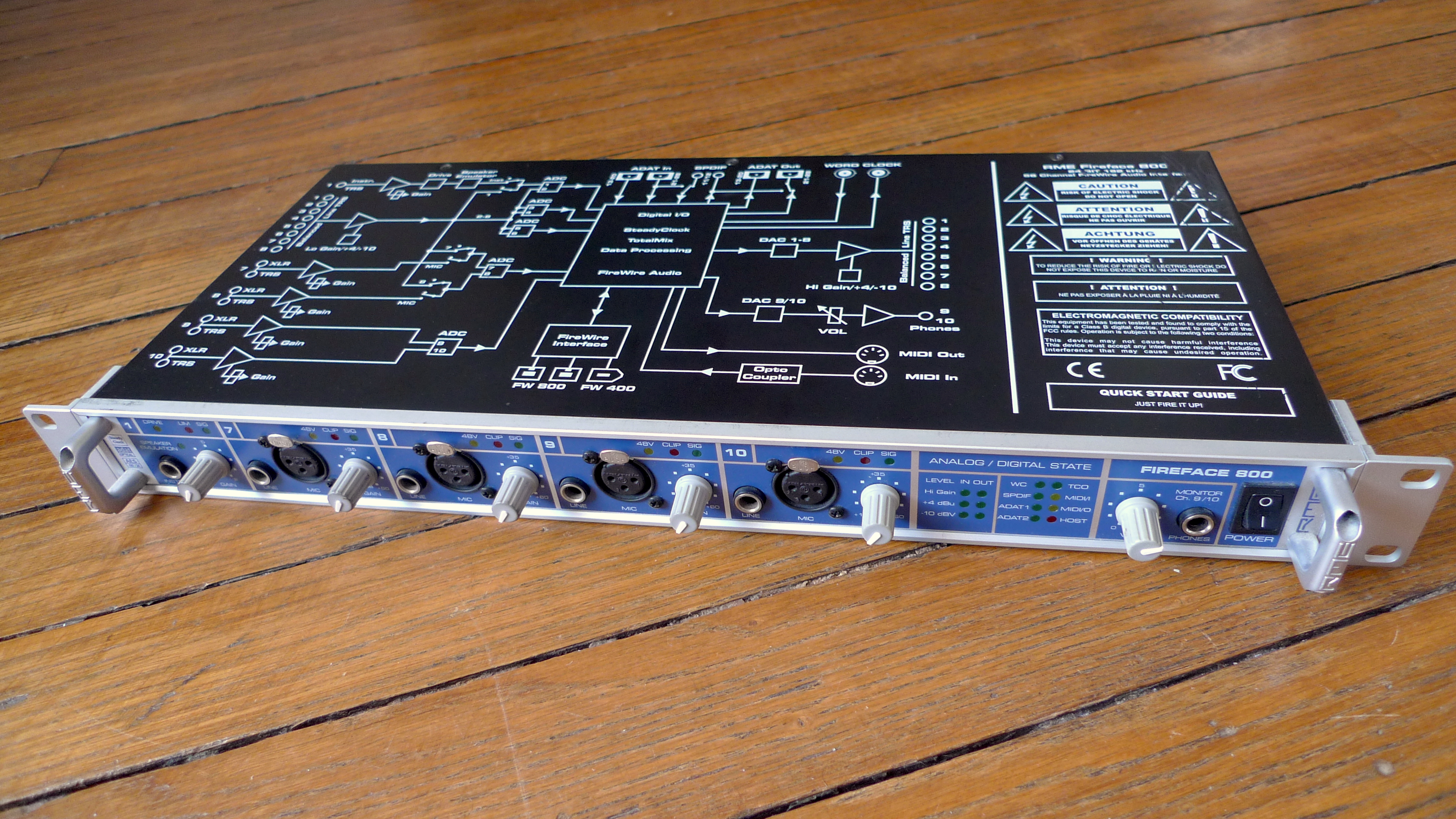 Звуковая карта rme fireface