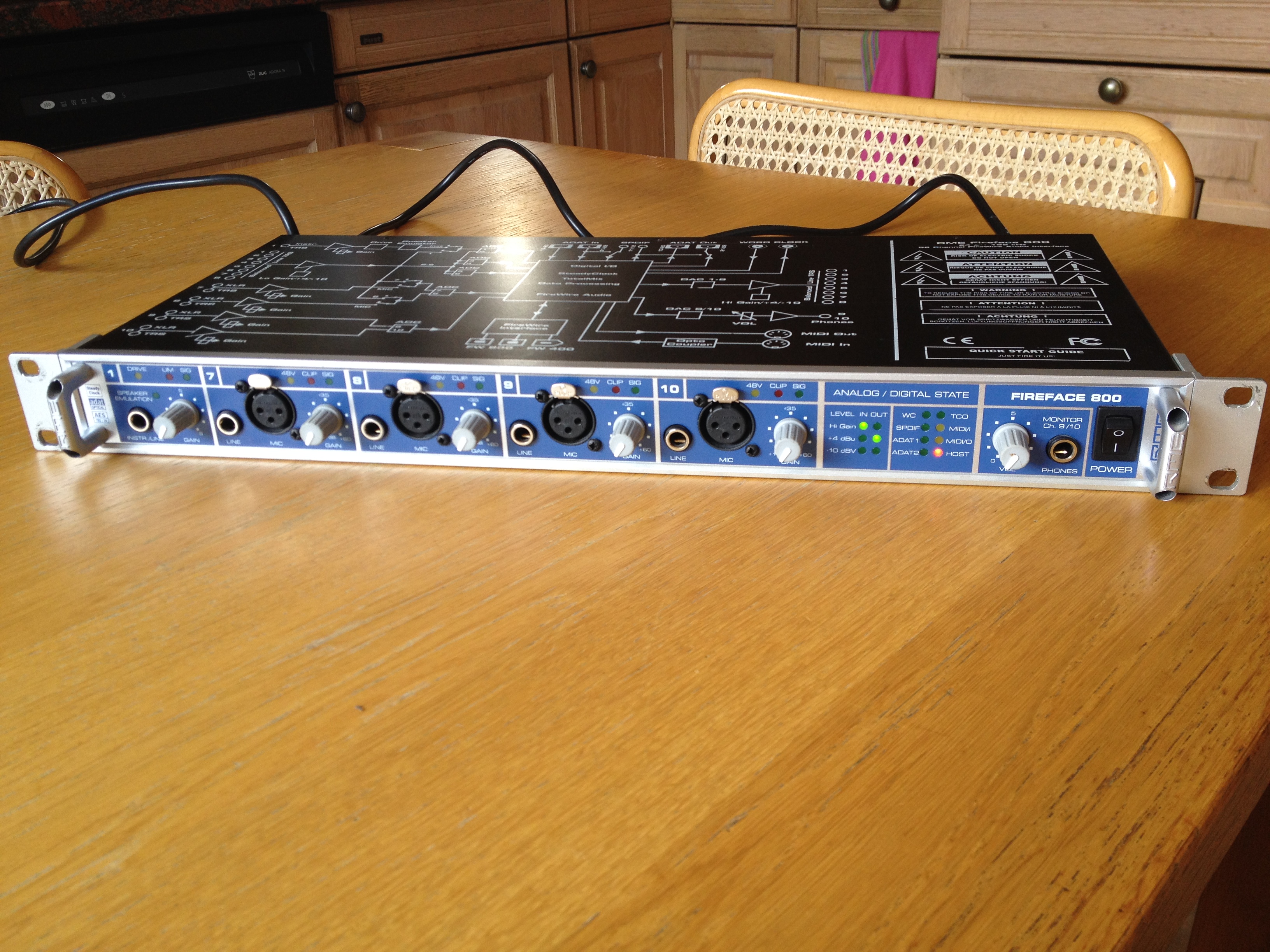 RME Audio Fireface 800 image (1164394) Audiofanzine