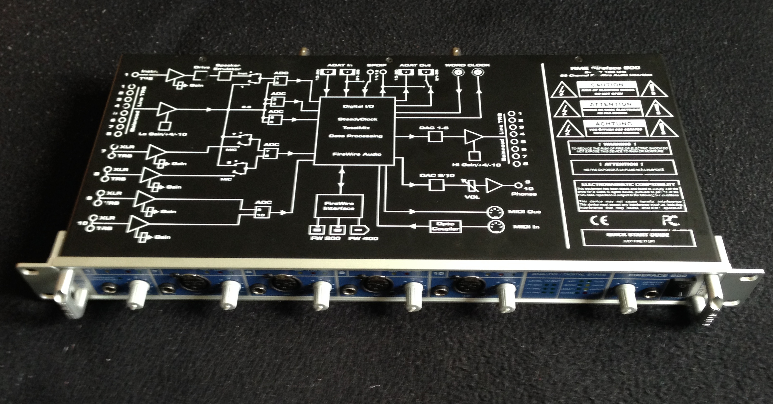 Звуковая карта rme fireface