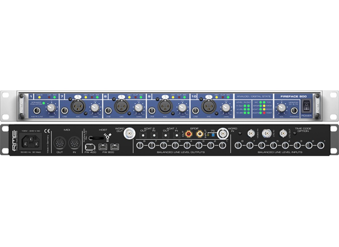 Звуковая карта rme fireface ucx