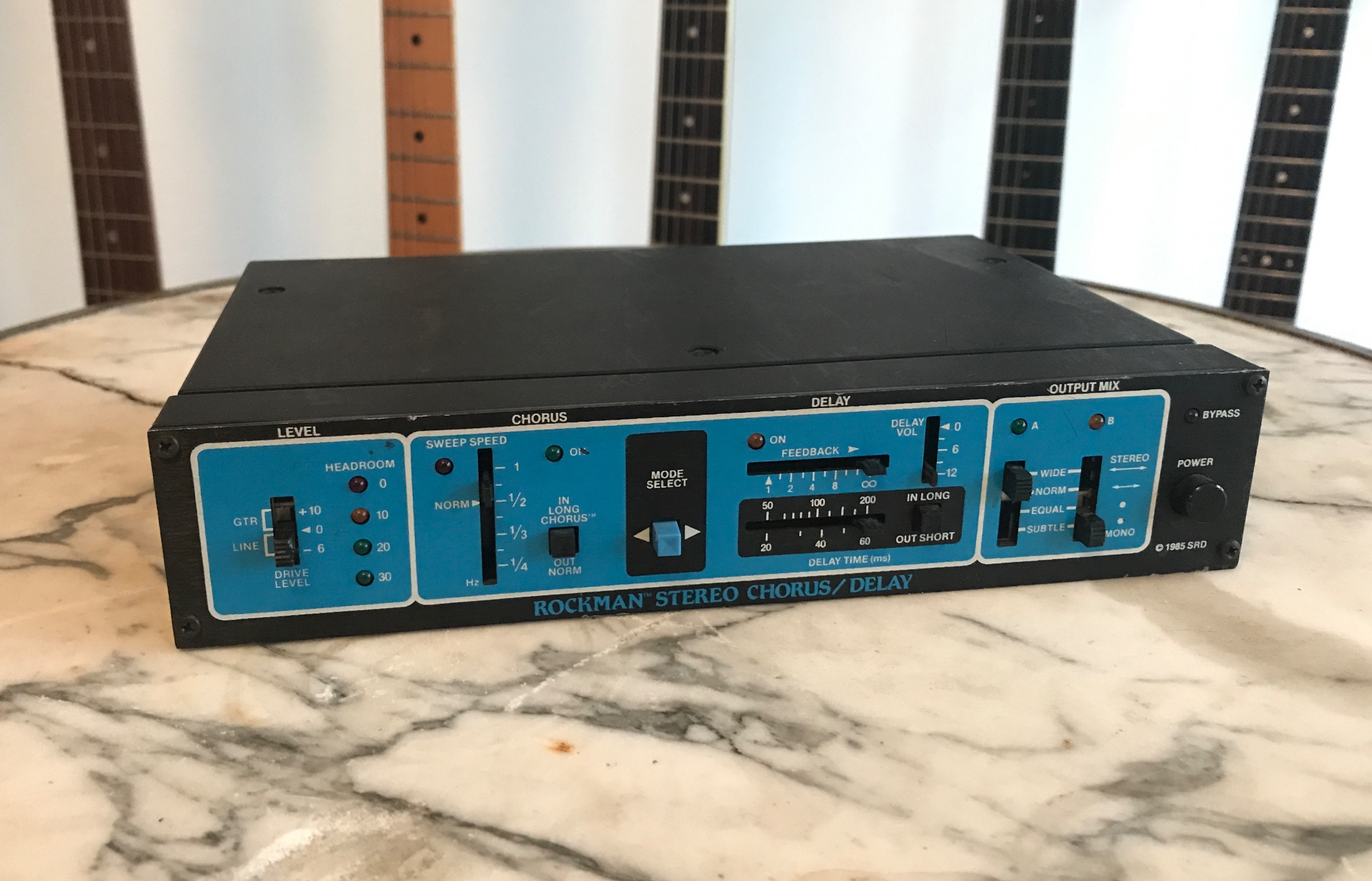 STEREO CHORUS/DELAY Rockman Stereo Chorus/Delay Audiofanzine