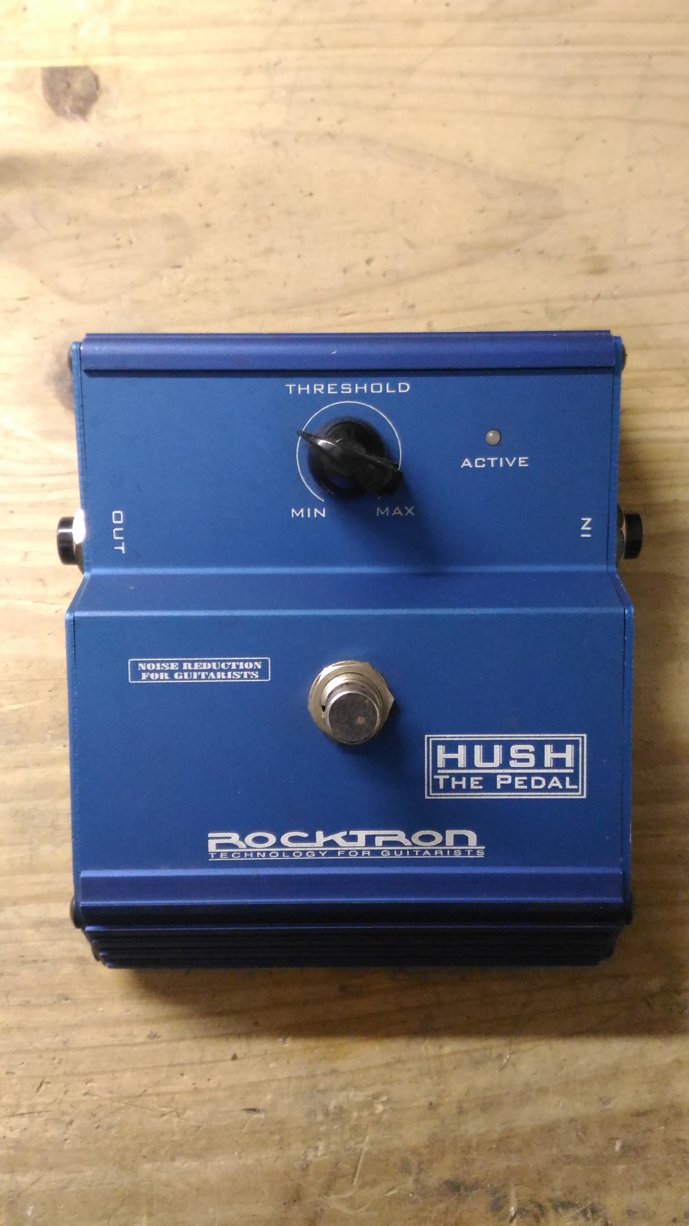 HUSH THE PEDAL Rocktron Hush The Pedal Audiofanzine