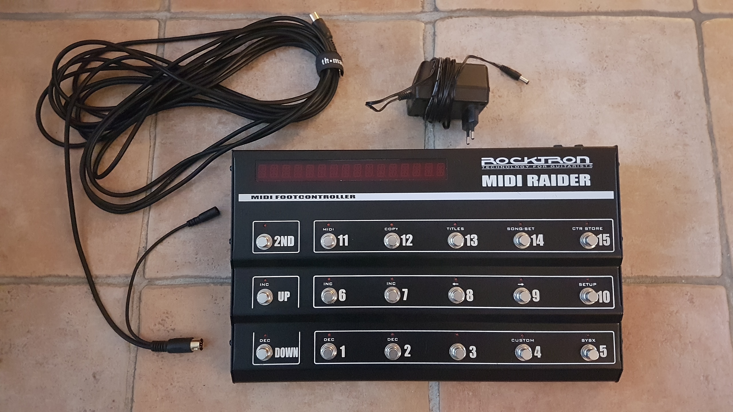 MIDI Raider - Rocktron MIDI Raider - Audiofanzine