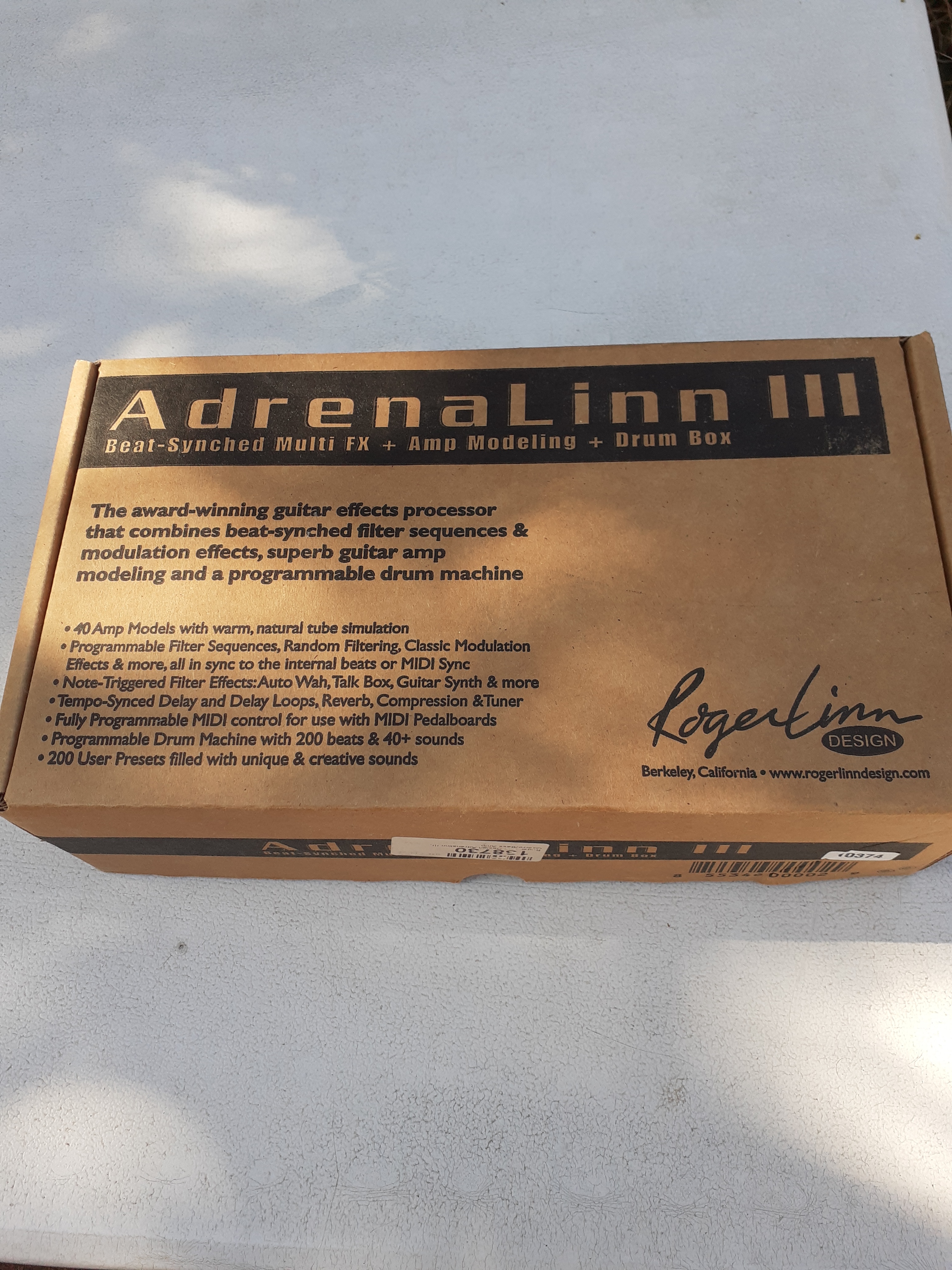 AdrenaLinn III - Roger Linn Design AdrenaLinn III - Audiofanzine