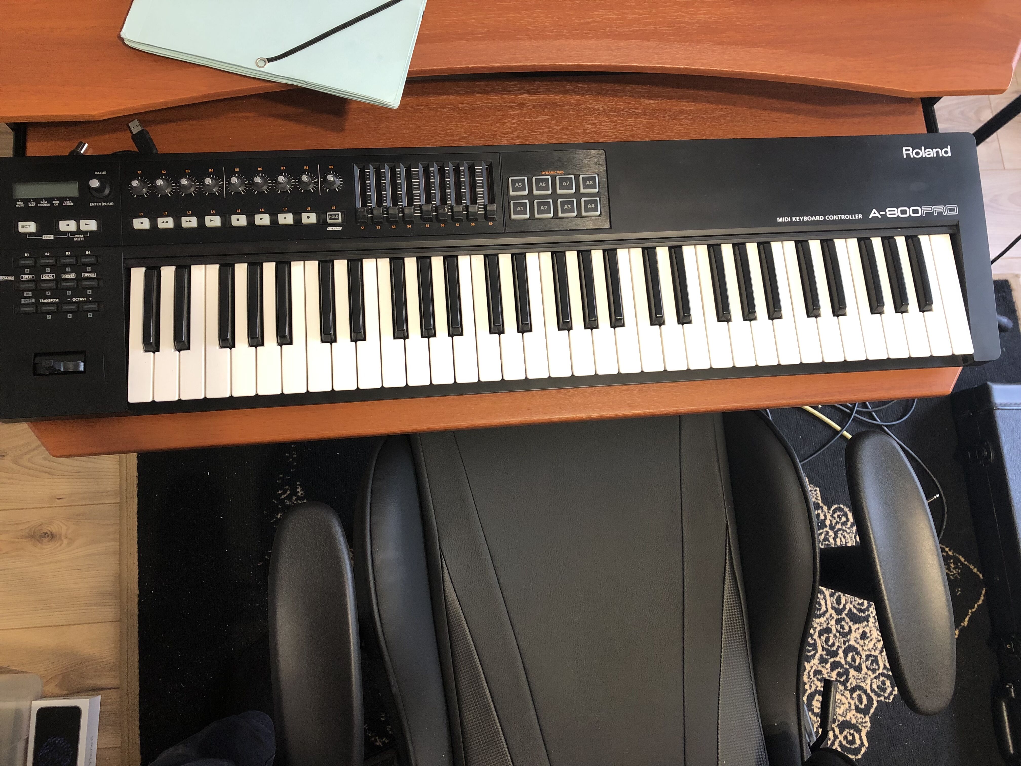 Roland］ A-800pro MIDIキーボード （電源ケーブルあり）-