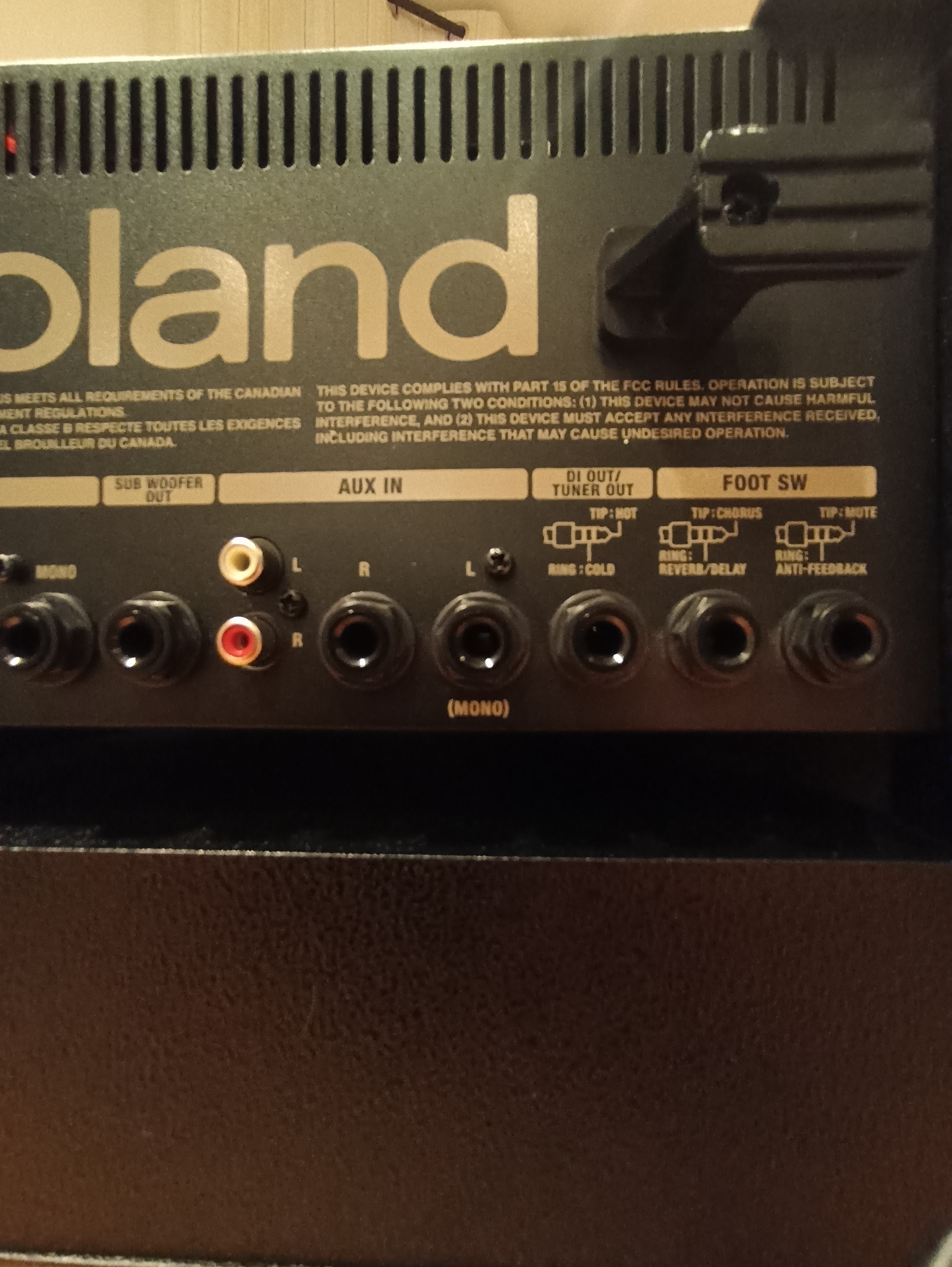 Ac 60 Roland Ac 60 Audiofanzine