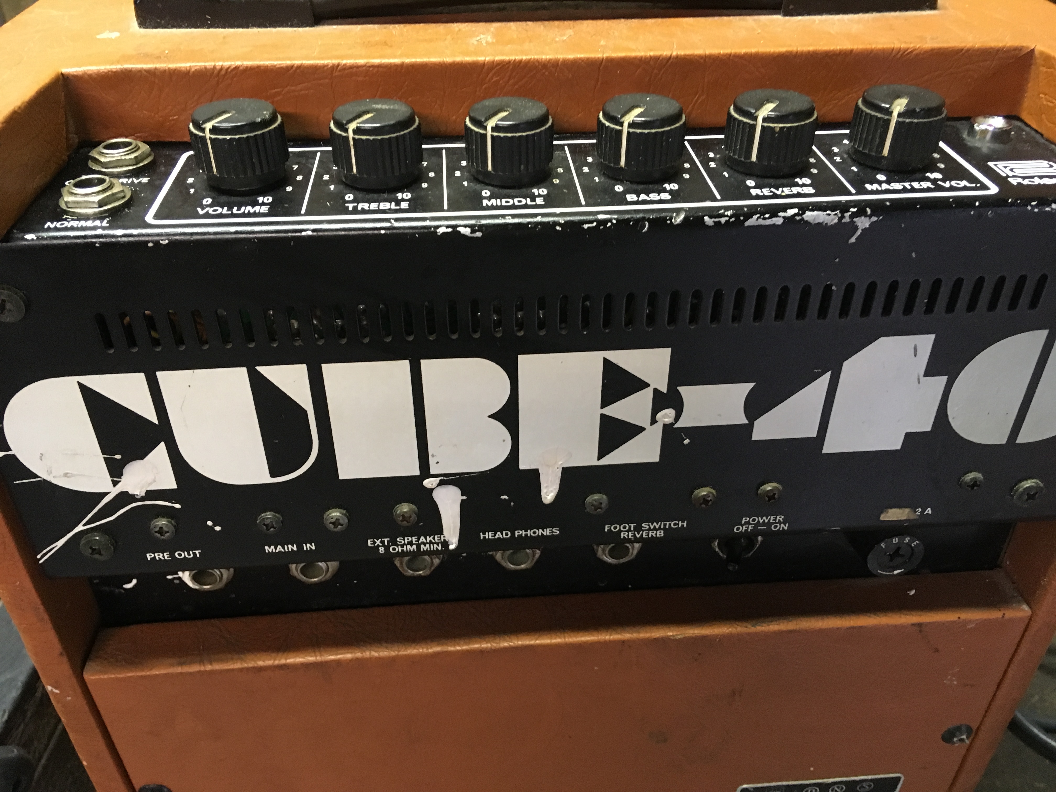 CUBE 40 VINTAGE Roland Cube 40 Vintage Audiofanzine