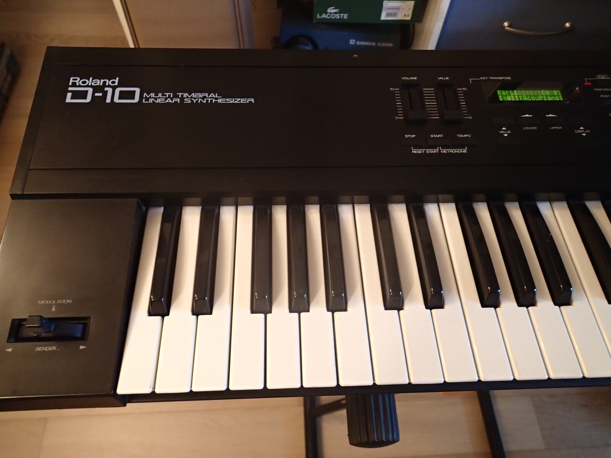 Clavier synthétiseur ROLAND D10 en TBE (IledeFrance) Audiofanzine