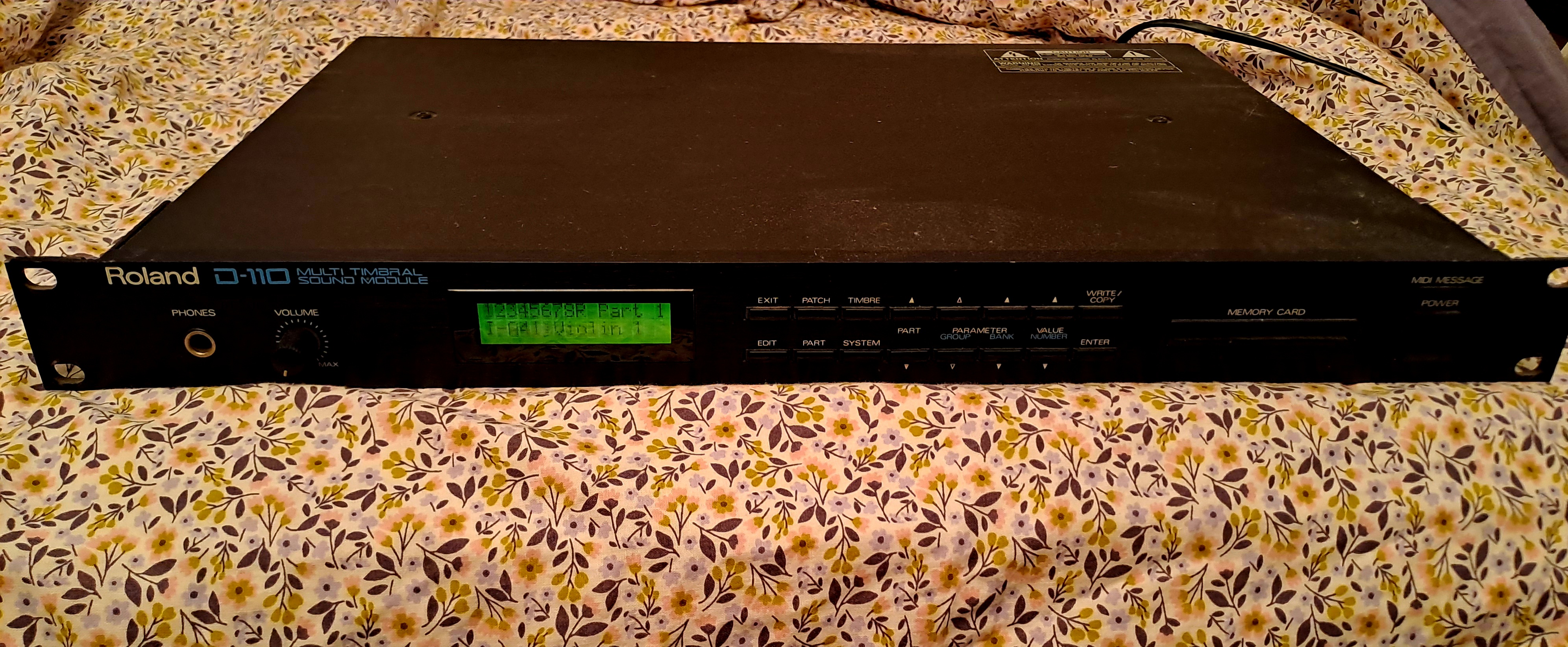 Roland ￼D-110 シンセ Roland D-110 | Vintage Synth Explorer