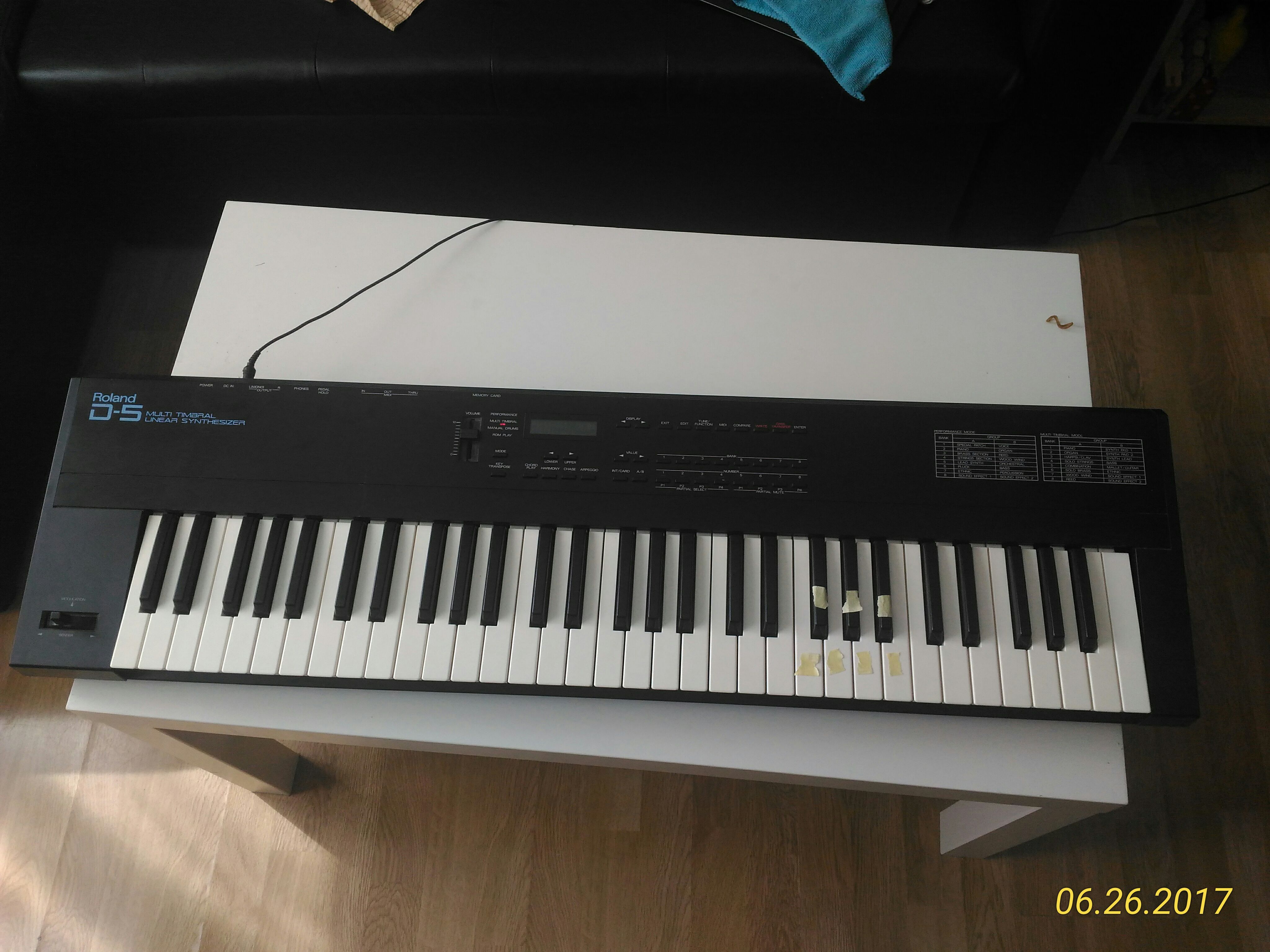 D5 Roland D5 Audiofanzine