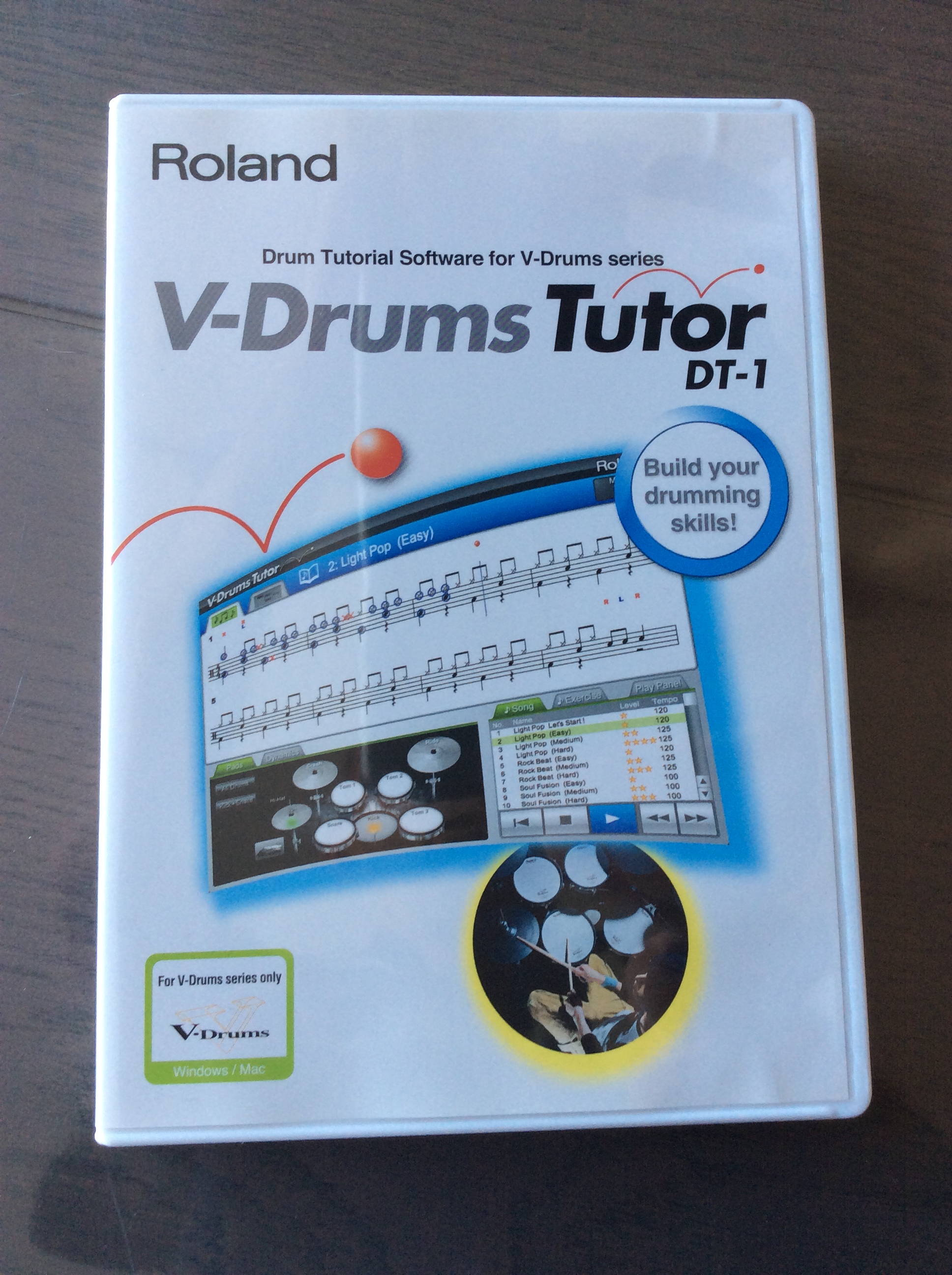 DT-1 V-Drums Tutor - Roland DT-1 V-Drums Tutor - Audiofanzine