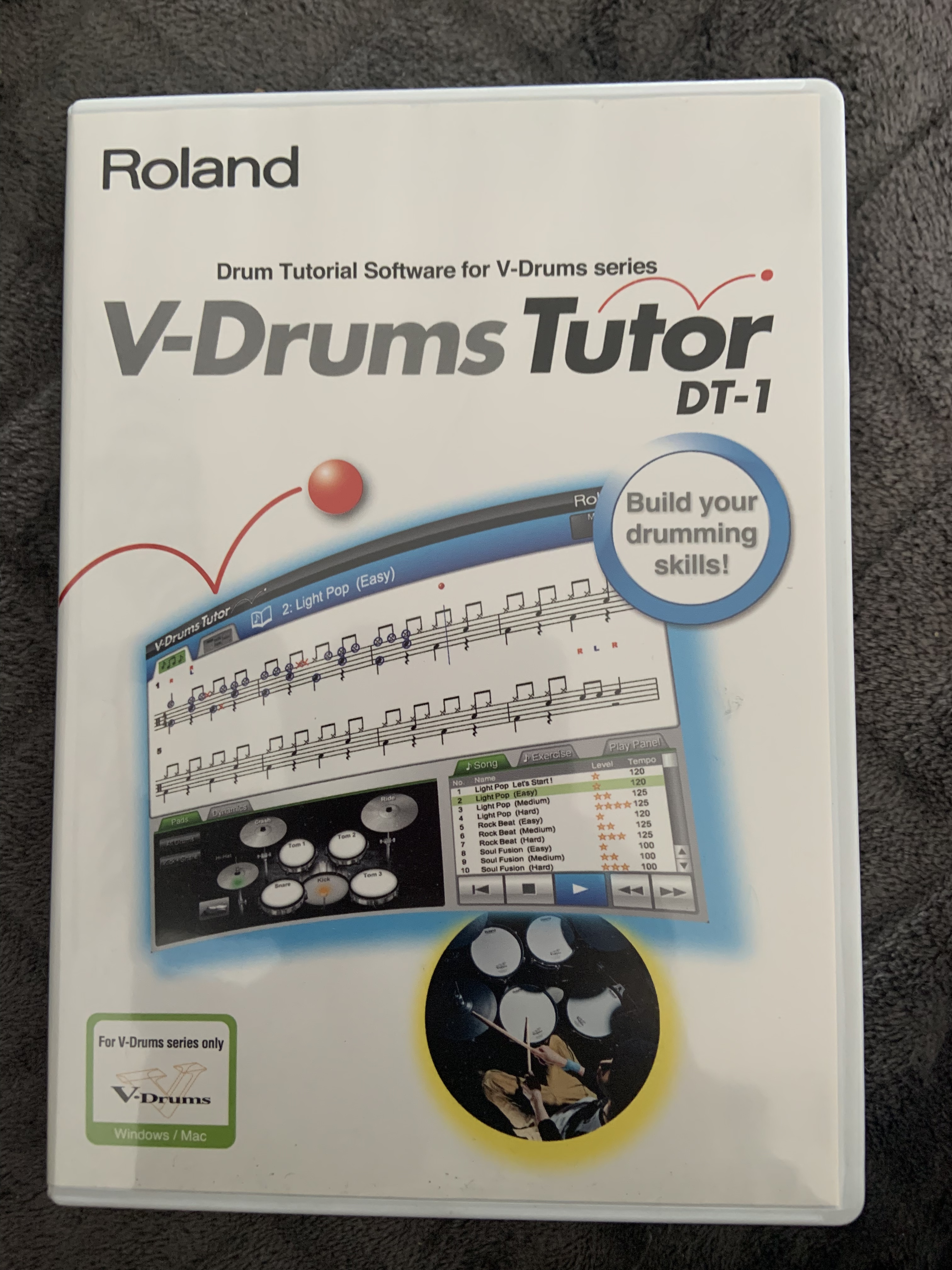 DT-1 V-Drums Tutor - Roland DT-1 V-Drums Tutor - Audiofanzine