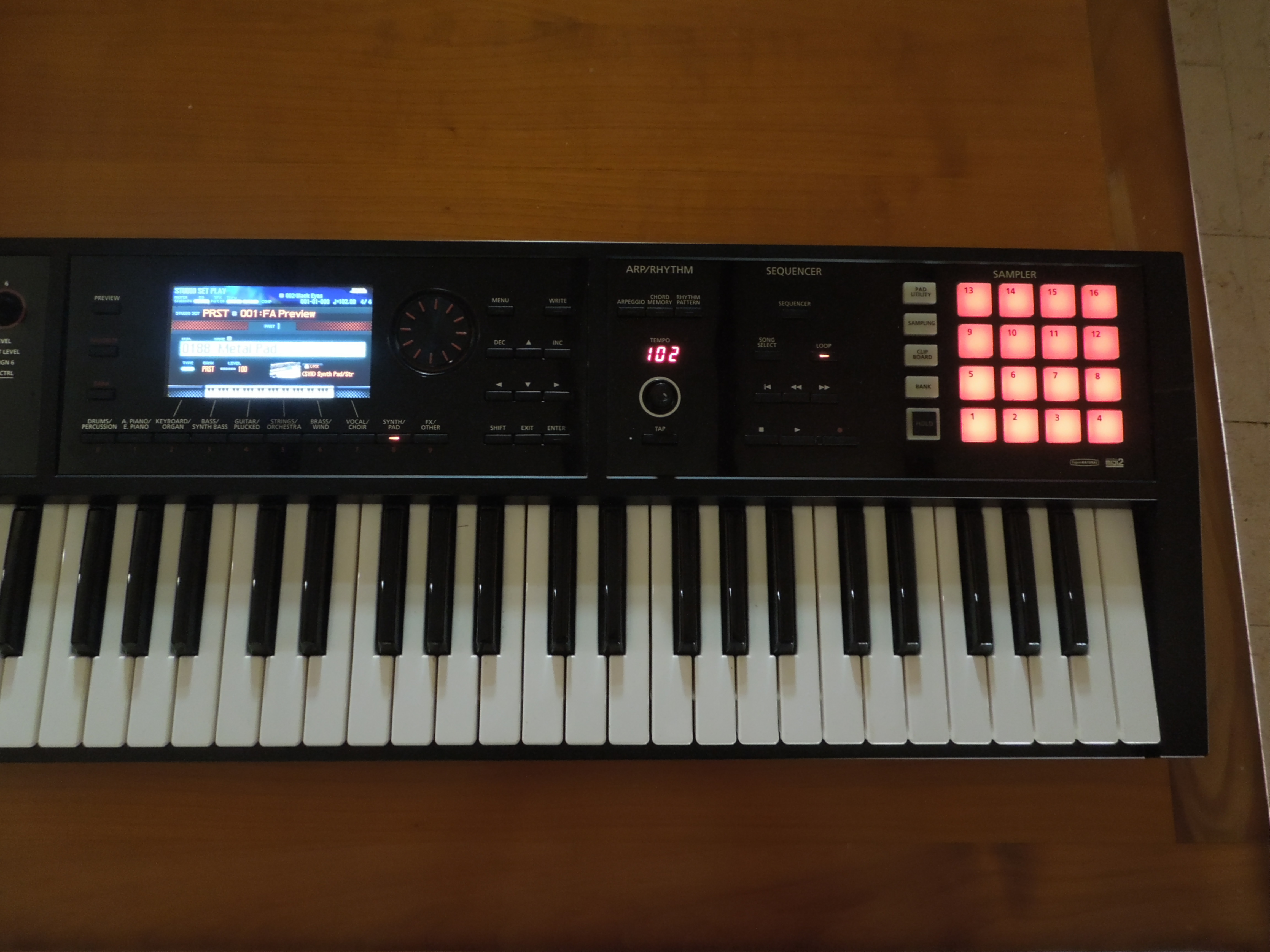 Roland Fa 06 Specs