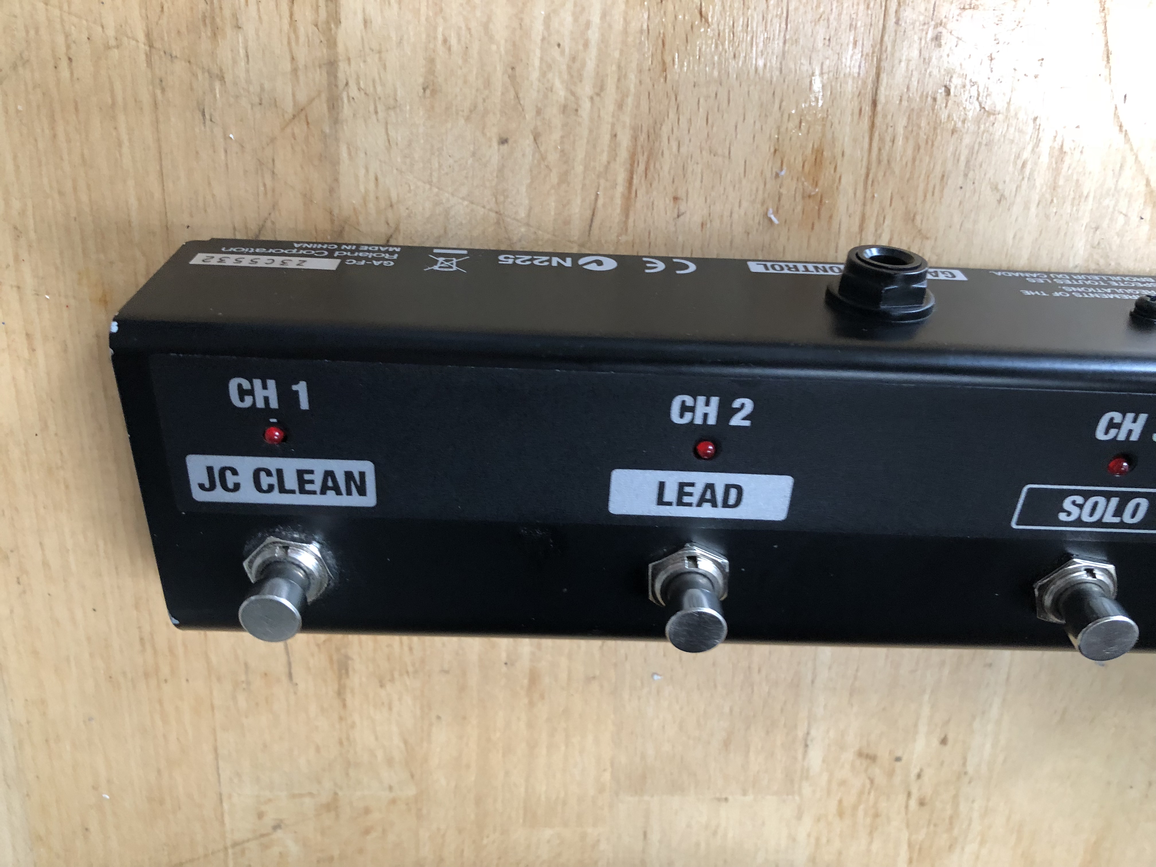 GAFC FOOT CONTROLLER Roland GAFC Foot Controller Audiofanzine