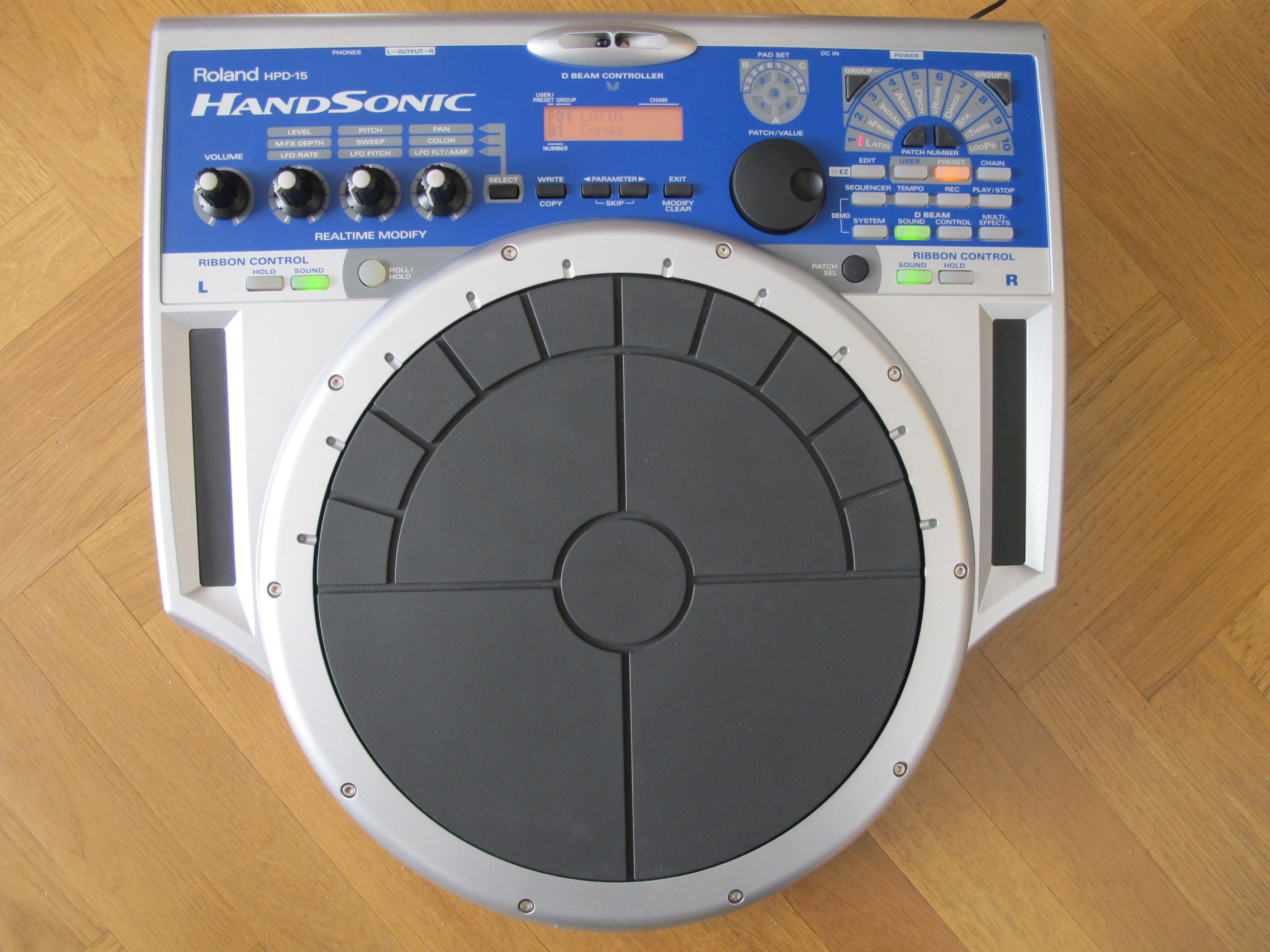 HPD-15 電子パーカッション ROLAND handsonic-