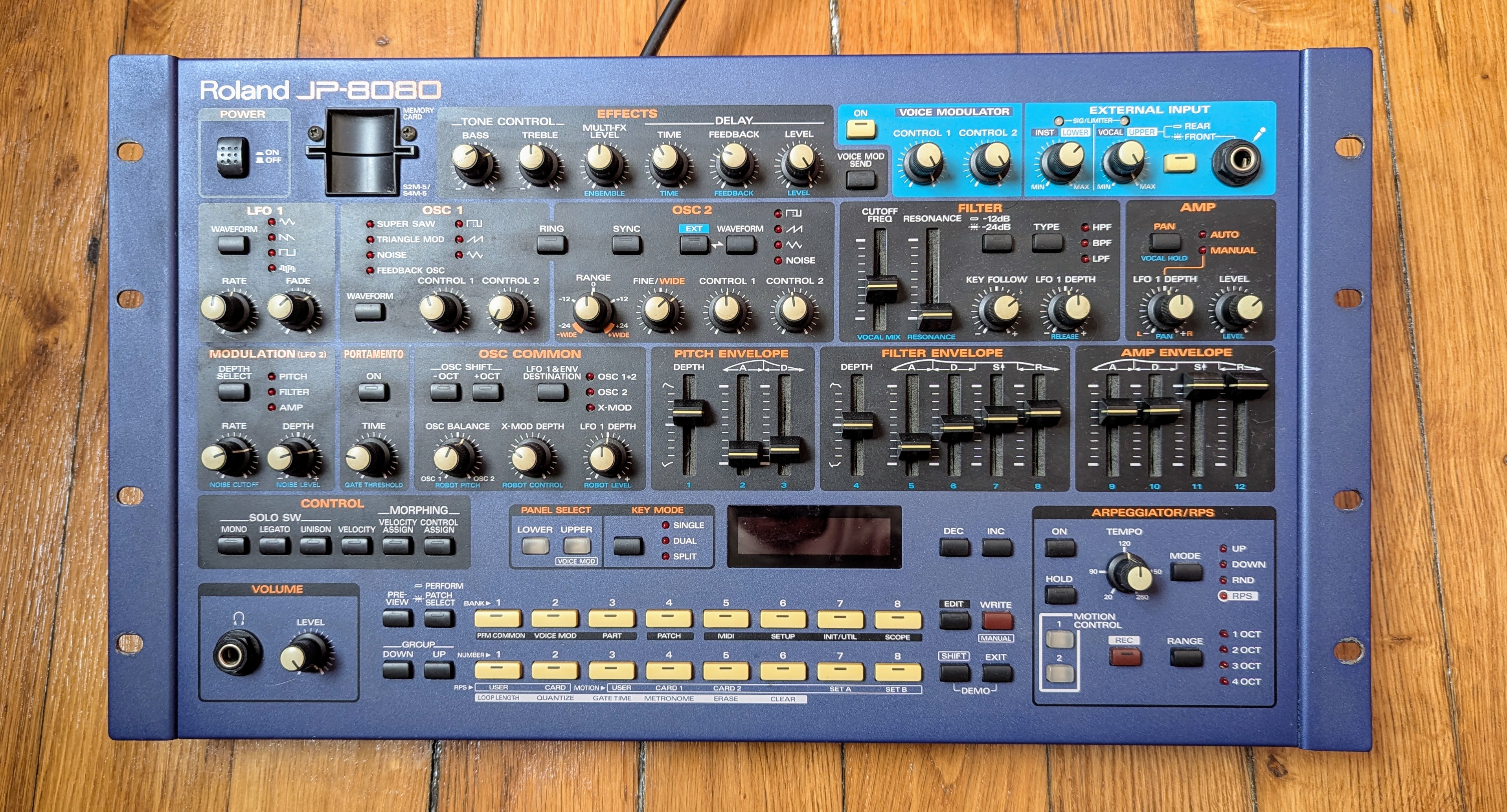 Roland JP-8080 アナログシンセサイザー アナログライクなシンセサイザー！中古商品のご案内 ROLAND JP