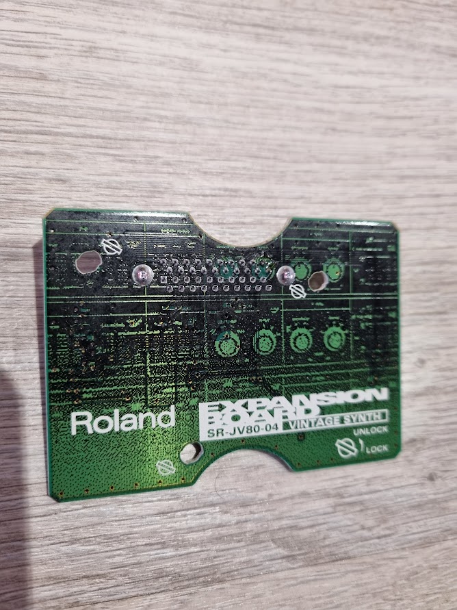 大特価!!】 sale Roland Board SR-JV80-04 Sr-jv80-04 VINTAGE Synth