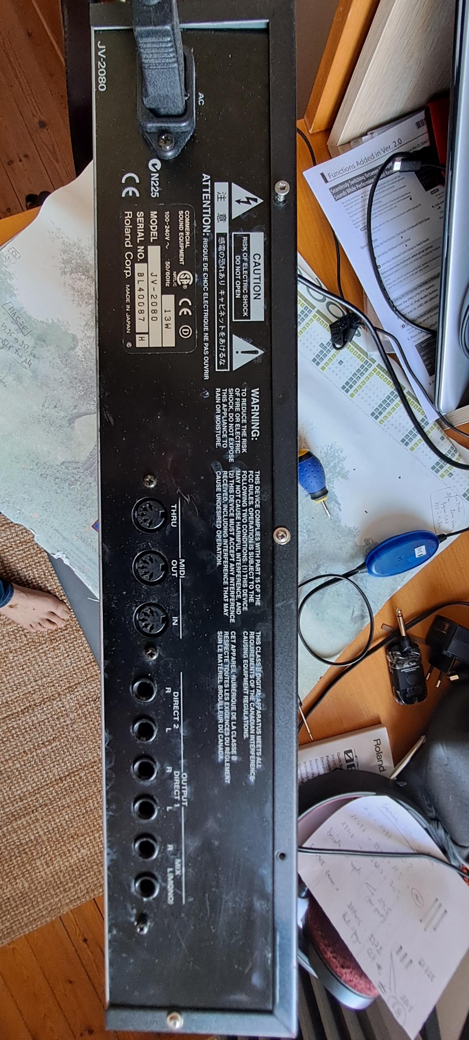 JV-2080 - Roland JV-2080 - Audiofanzine
