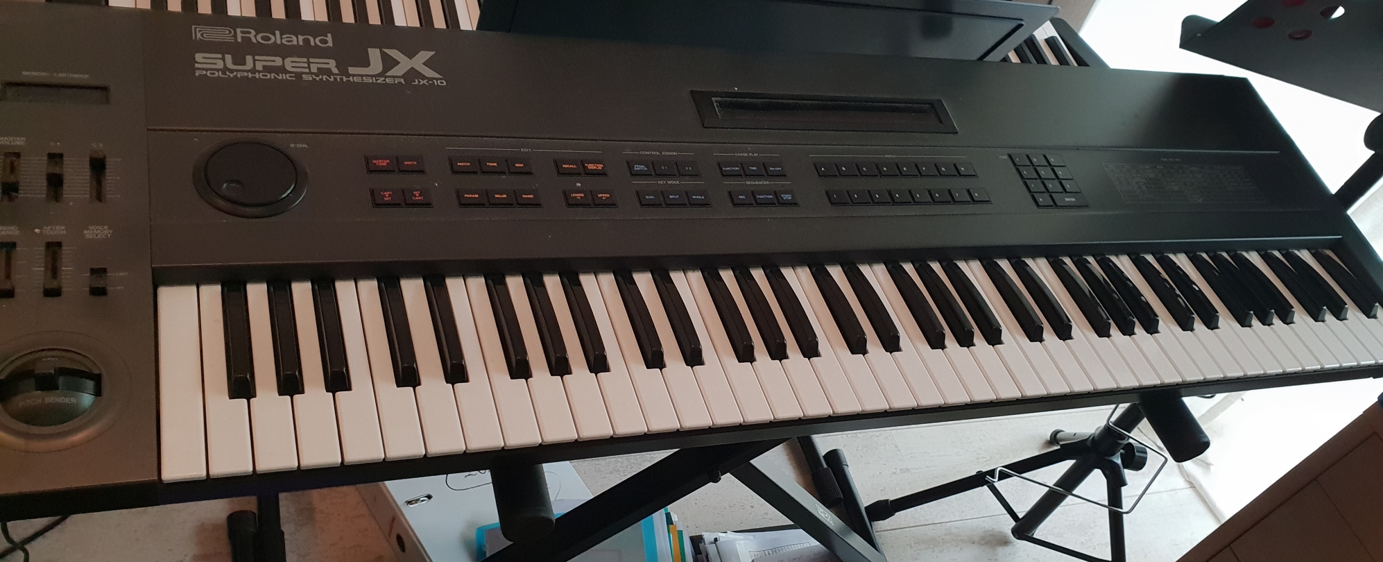 ROLAND SUPER JX-10 PG800 , ANALOG MONSTER PAD - YouTube