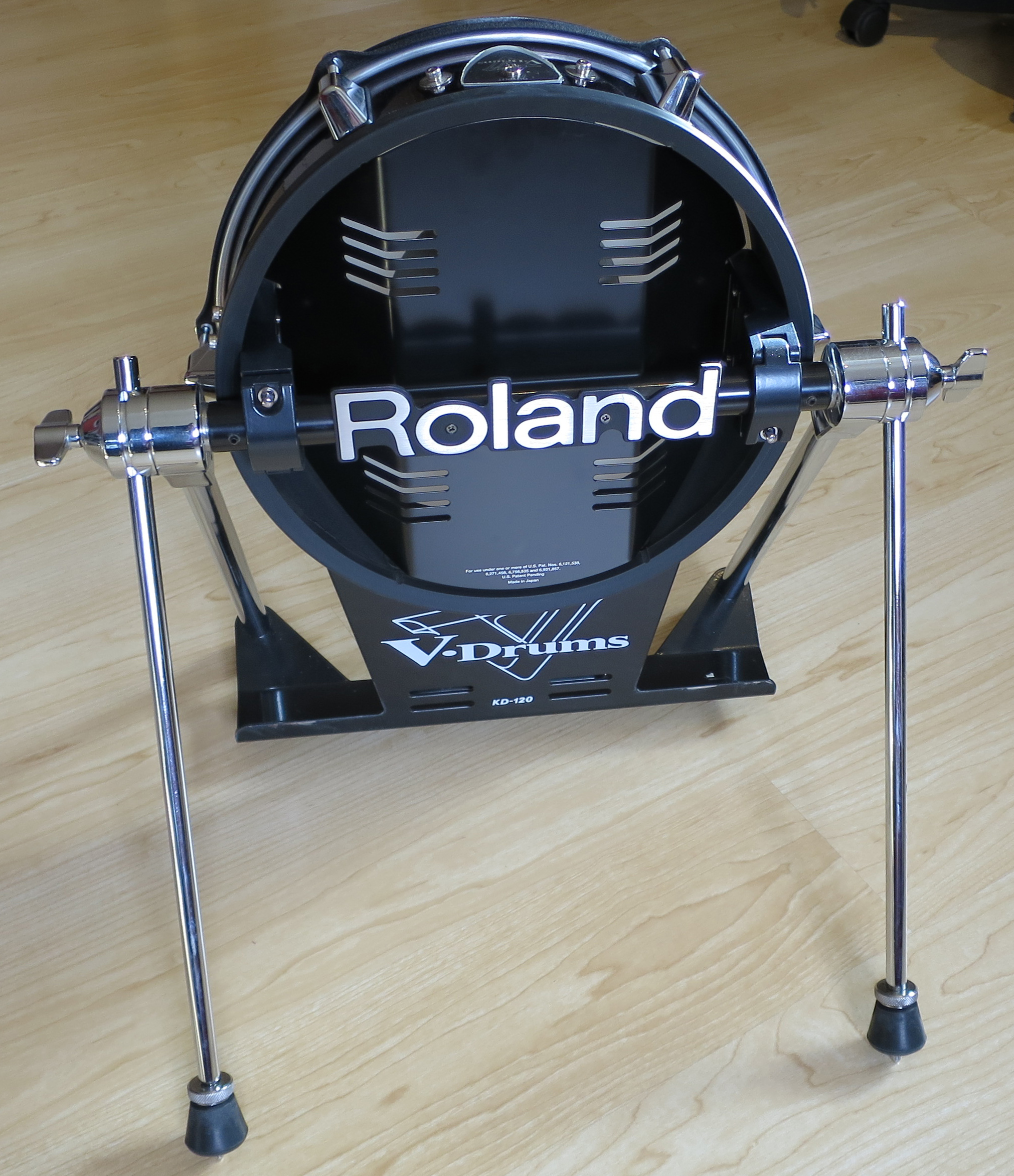 値段交渉可】Roland 電子ドラム バス KD-120楽器 - 電子ドラム