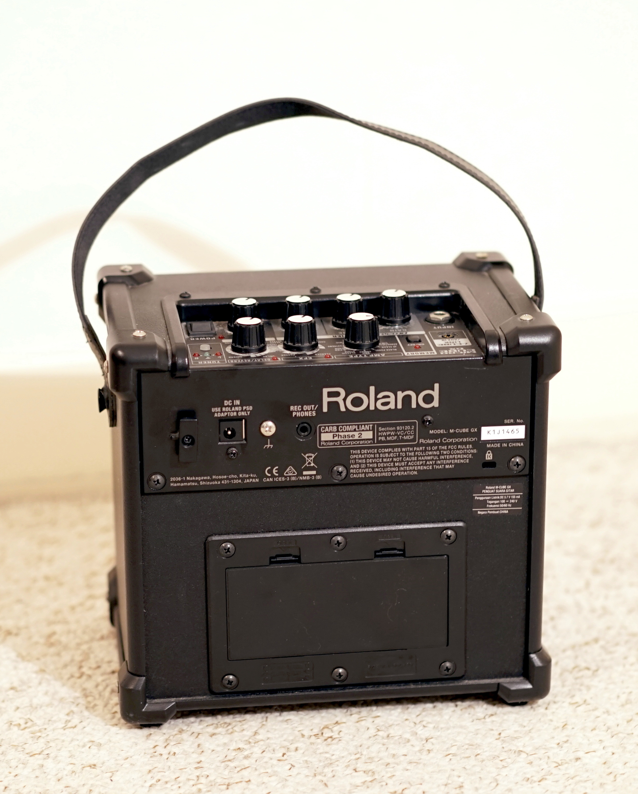 Micro Cube GX - Roland Micro Cube GX - Audiofanzine