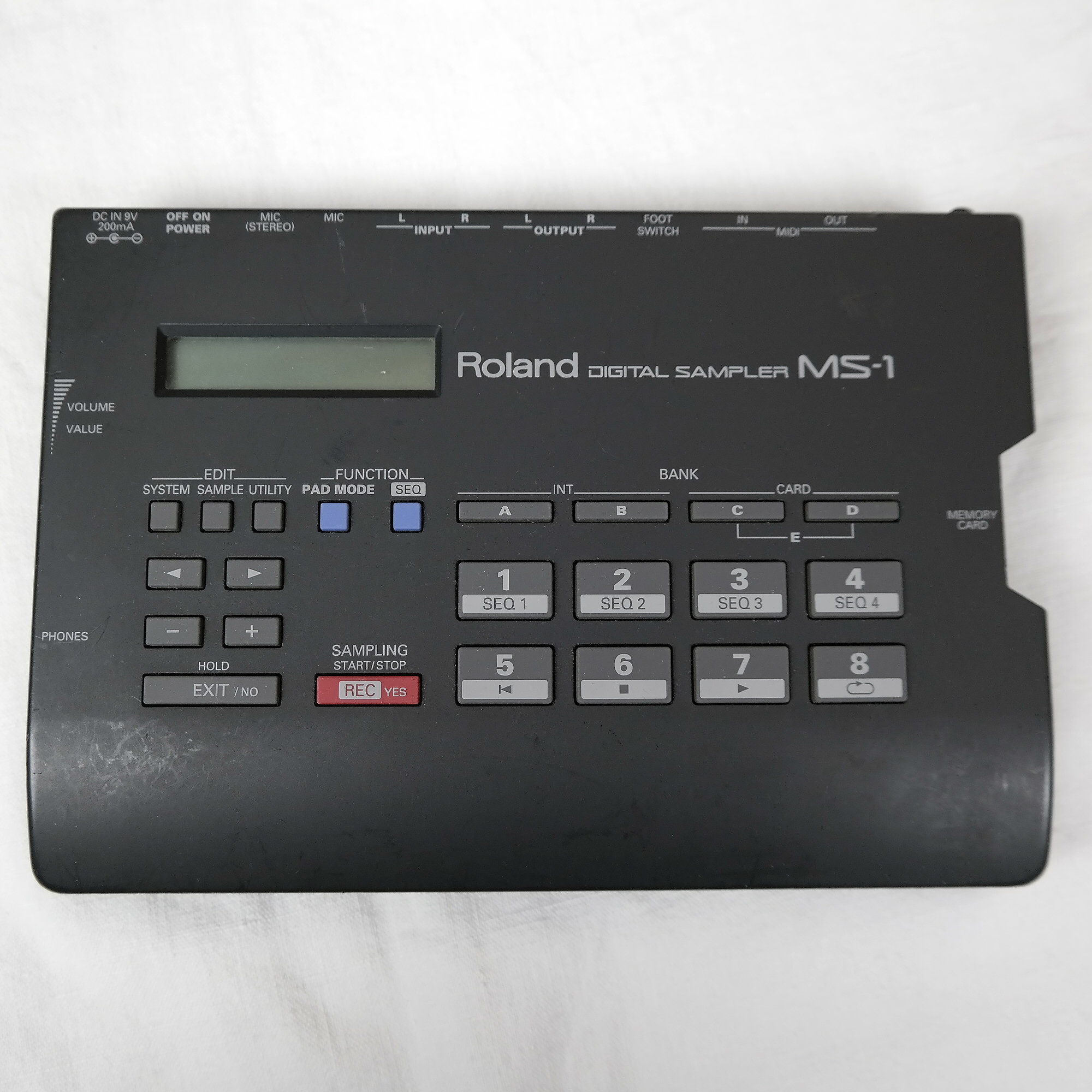 Roland DIGITAL SAMPLER MS-1 - 器材