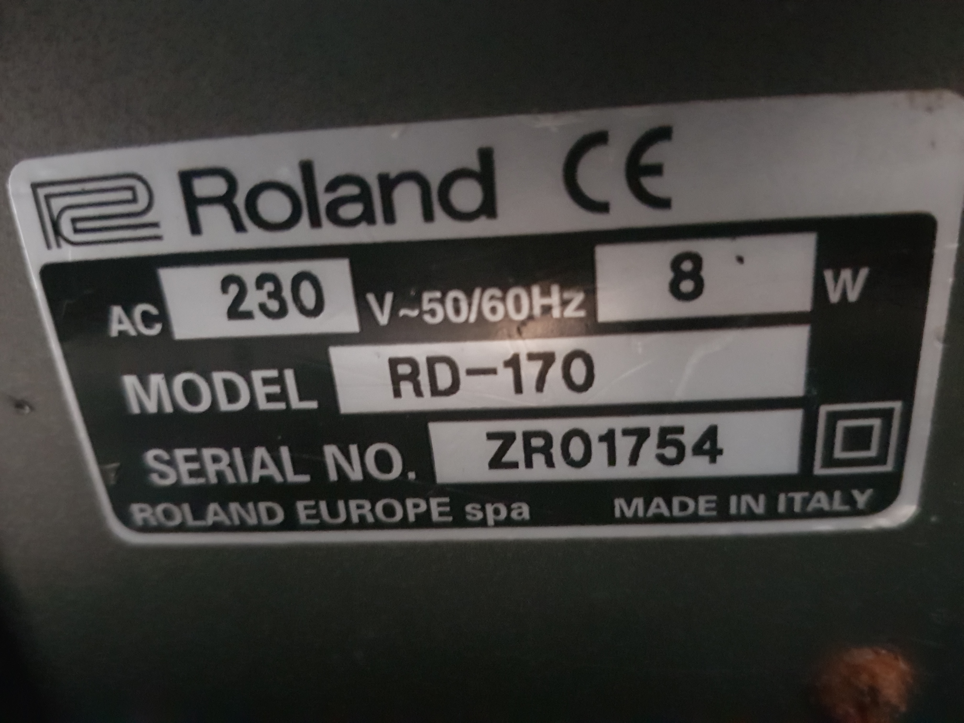 RD-170 - Roland RD-170 - Audiofanzine