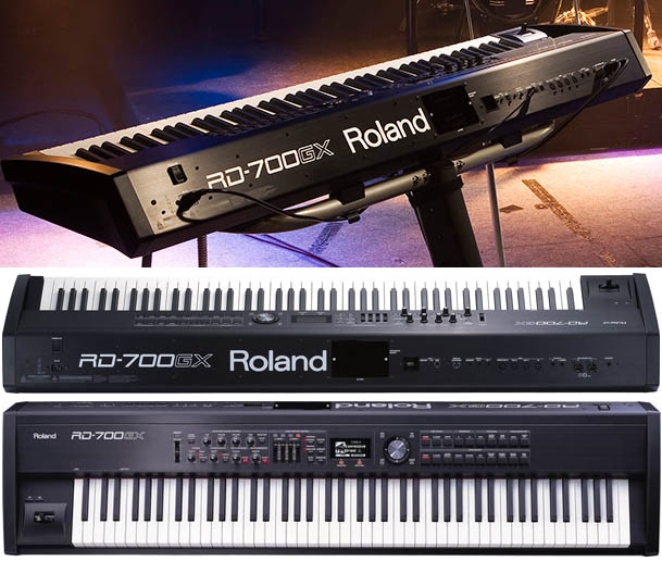 Compare Kurzweil Artis Roland RD-700NX Yamaha S90XS 