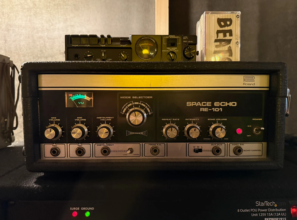 Roland　スペースエコー　RE-101 10/2値下げ！ RE-101 Space Echo - Roland RE-101 Space Echo - Audiofanzine