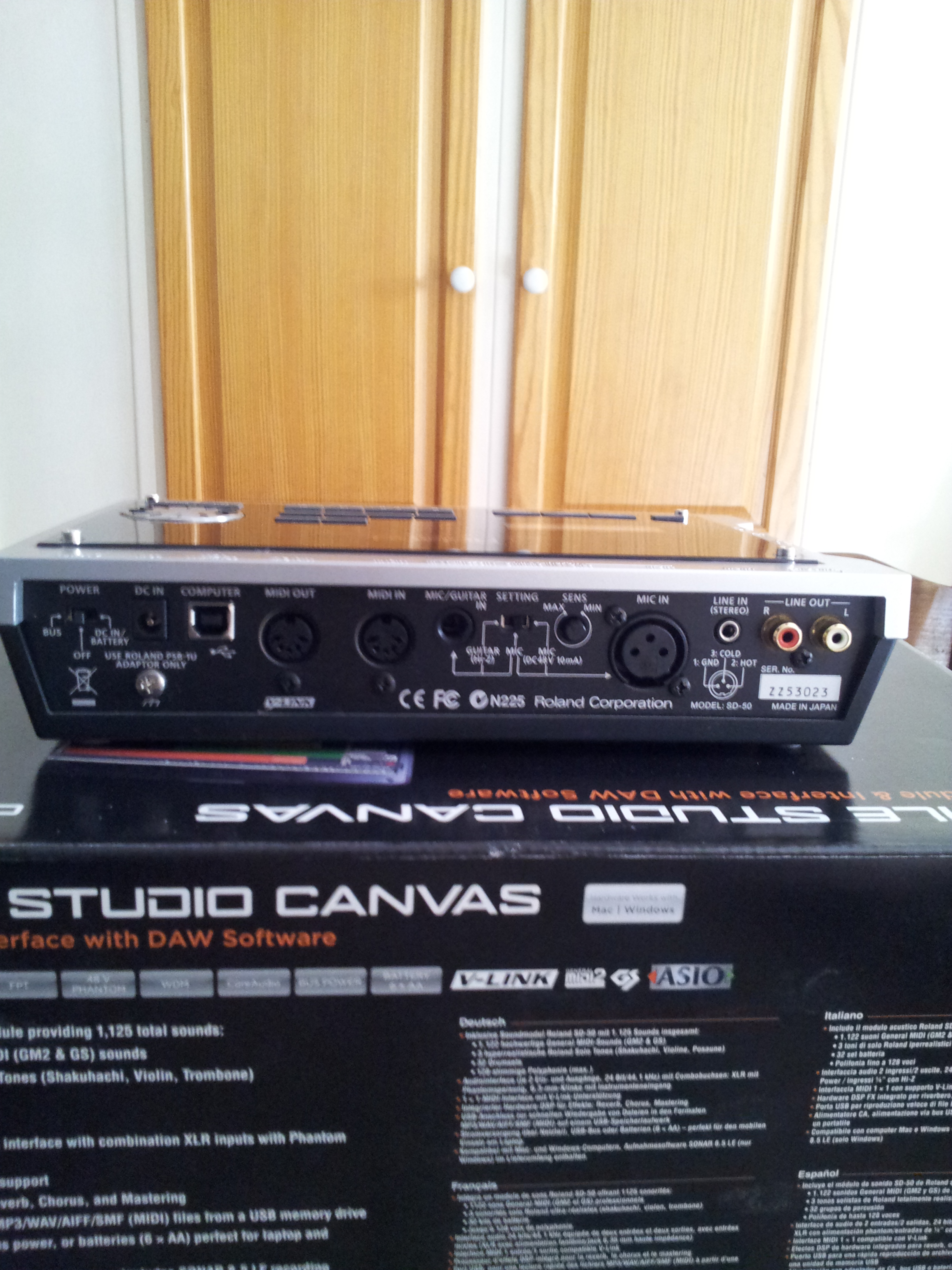 Photo Roland SD-50 : Roland SD-50 (29168) (#747930) - Audiofanzine