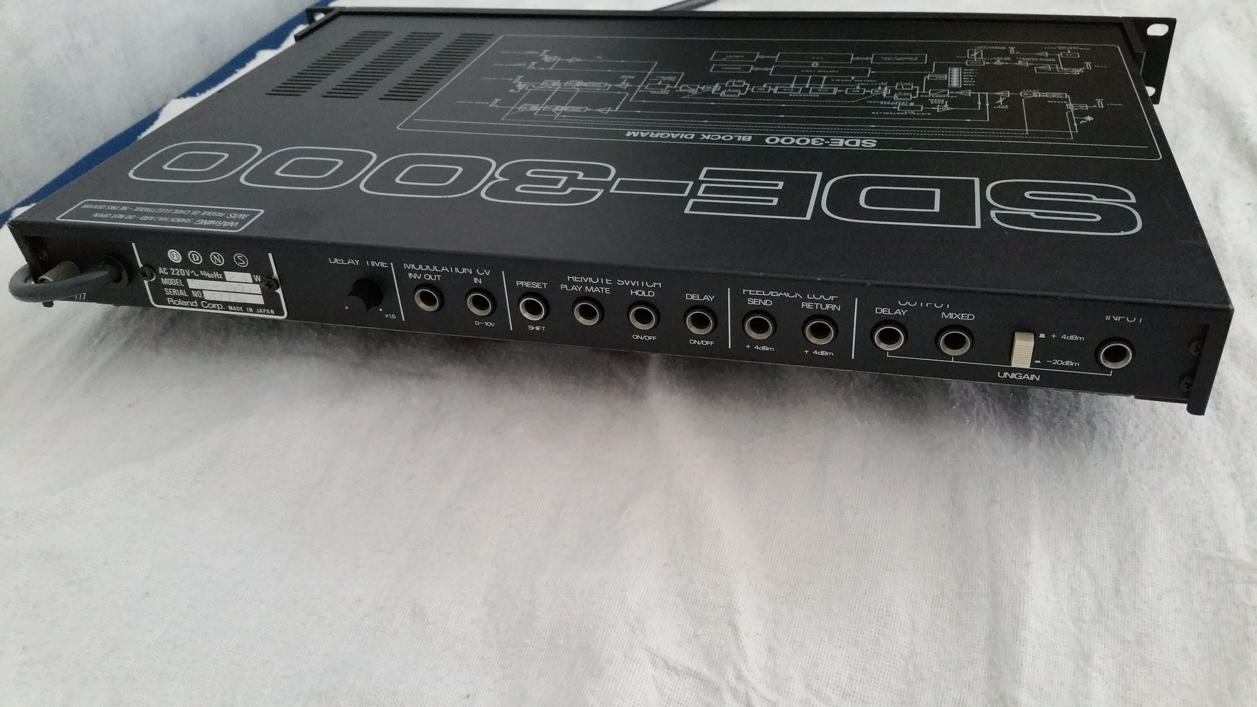 Roland デジタルディレイ SDE-3000 ローランド-connectedremag.com