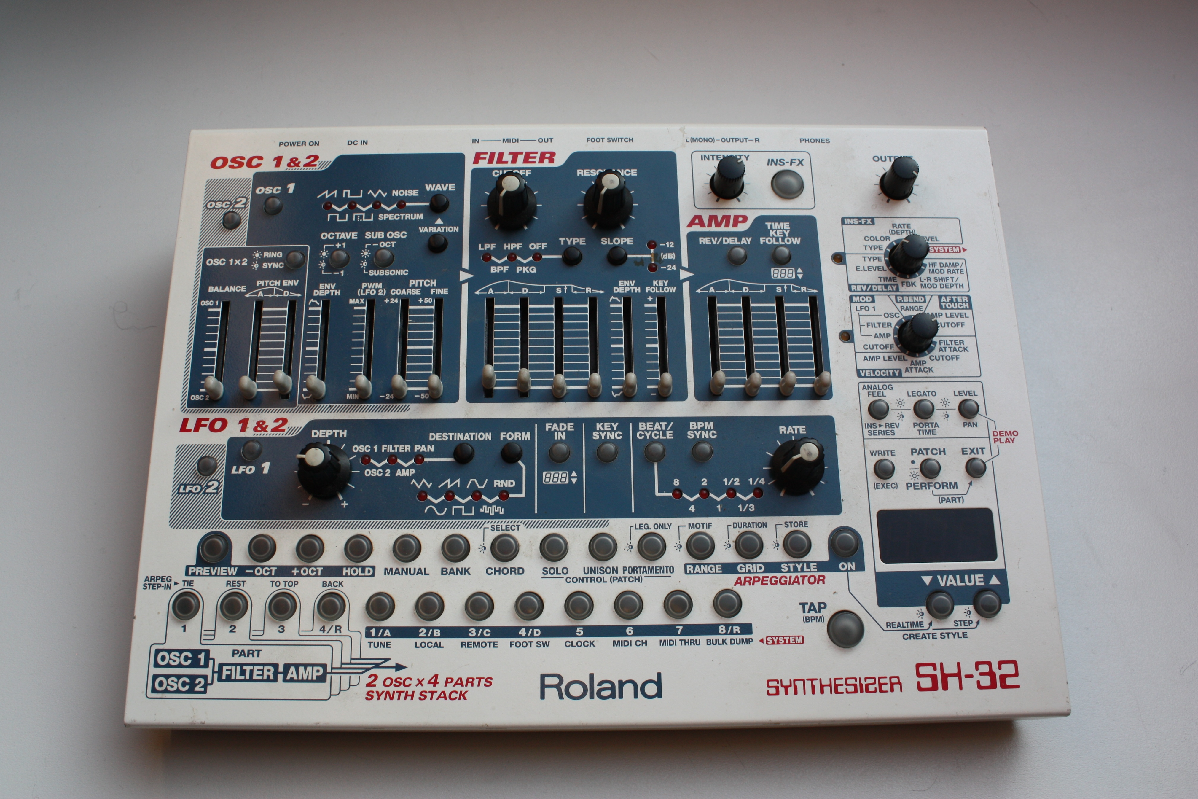 Roland SH32 image (1744419) Audiofanzine