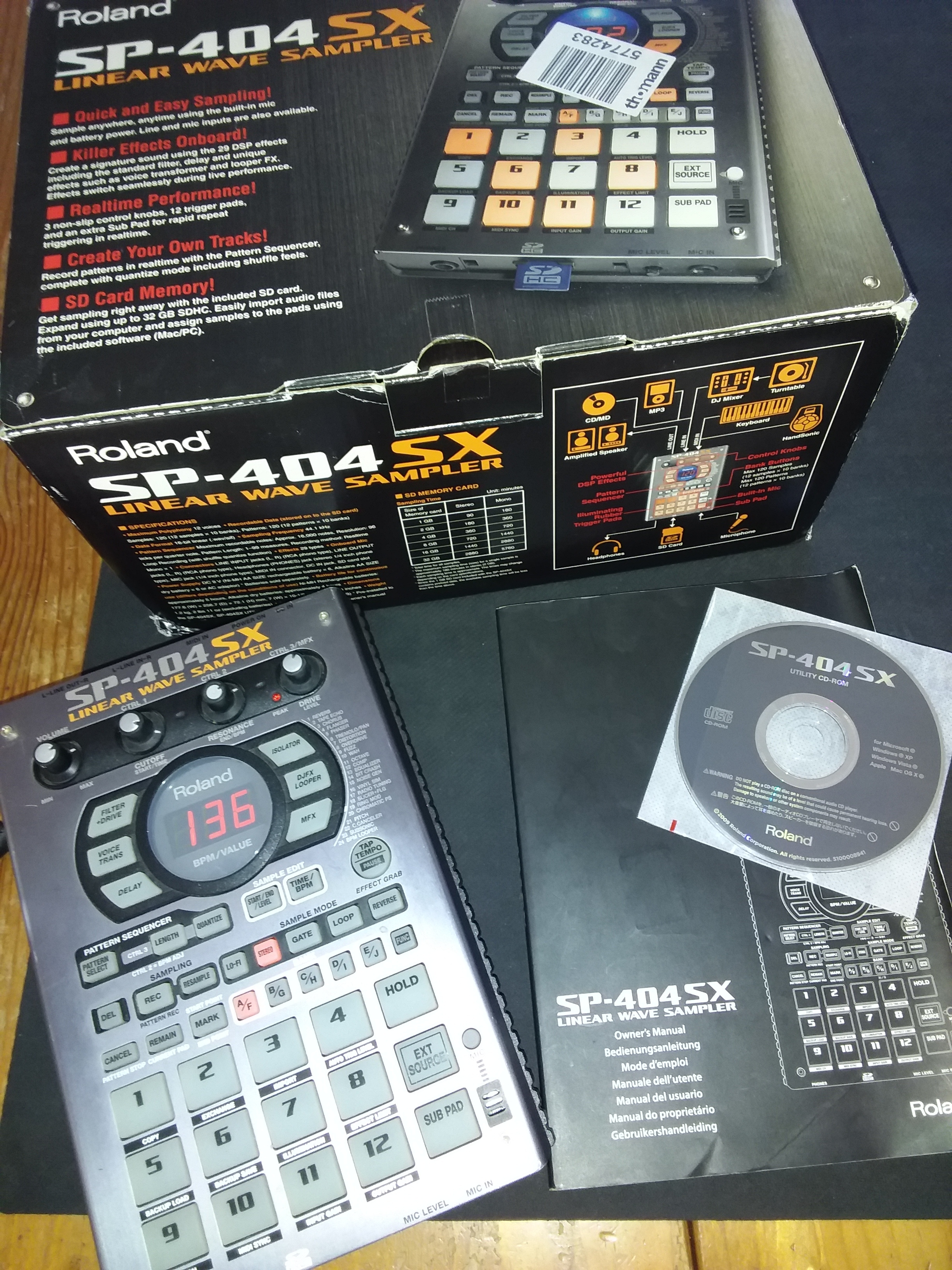 超美品 美品 Sp 404sx Roland Dj機器 Munilagunas Com