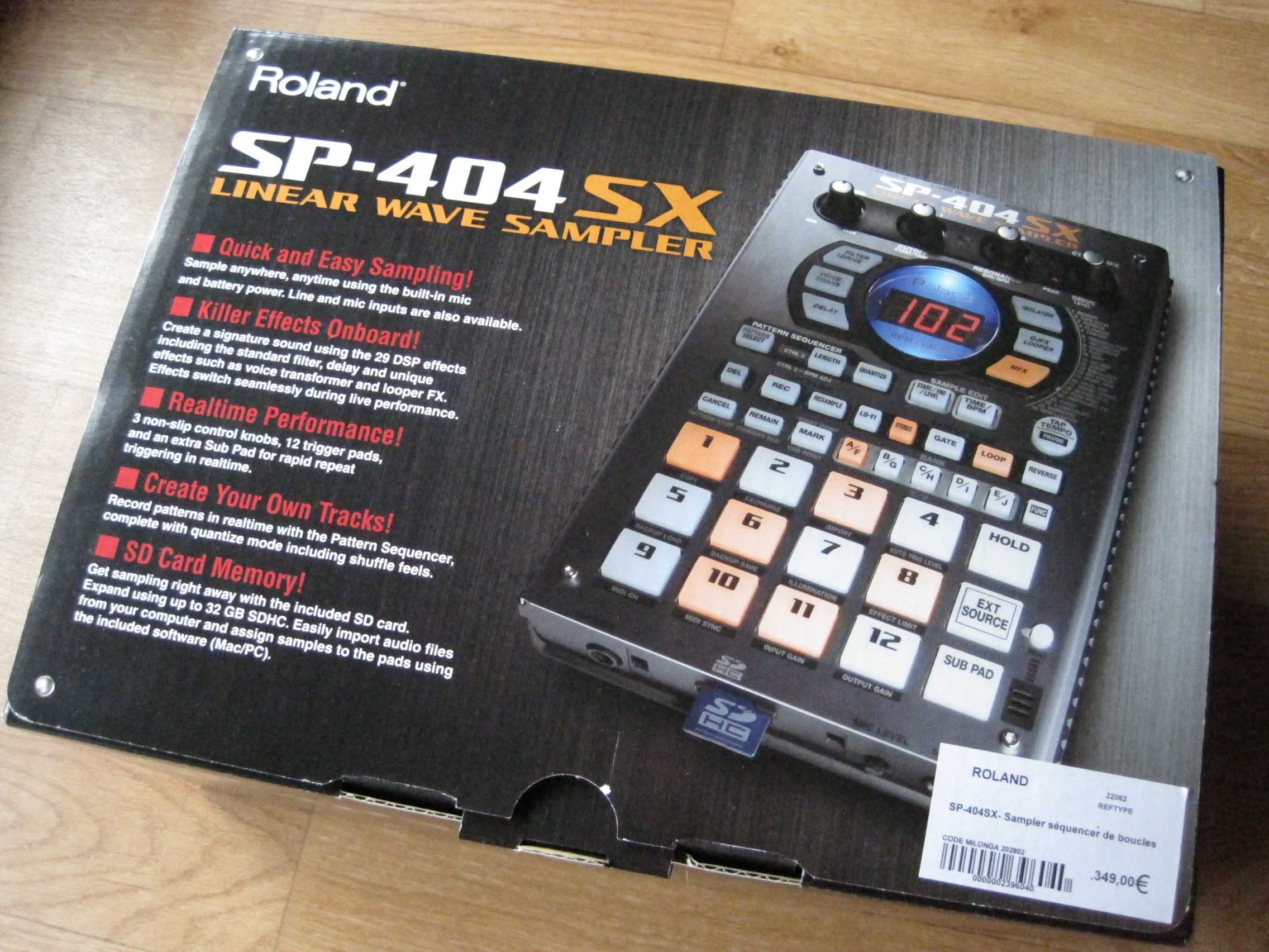 Roland SP-404SX image (#99321) - Audiofanzine