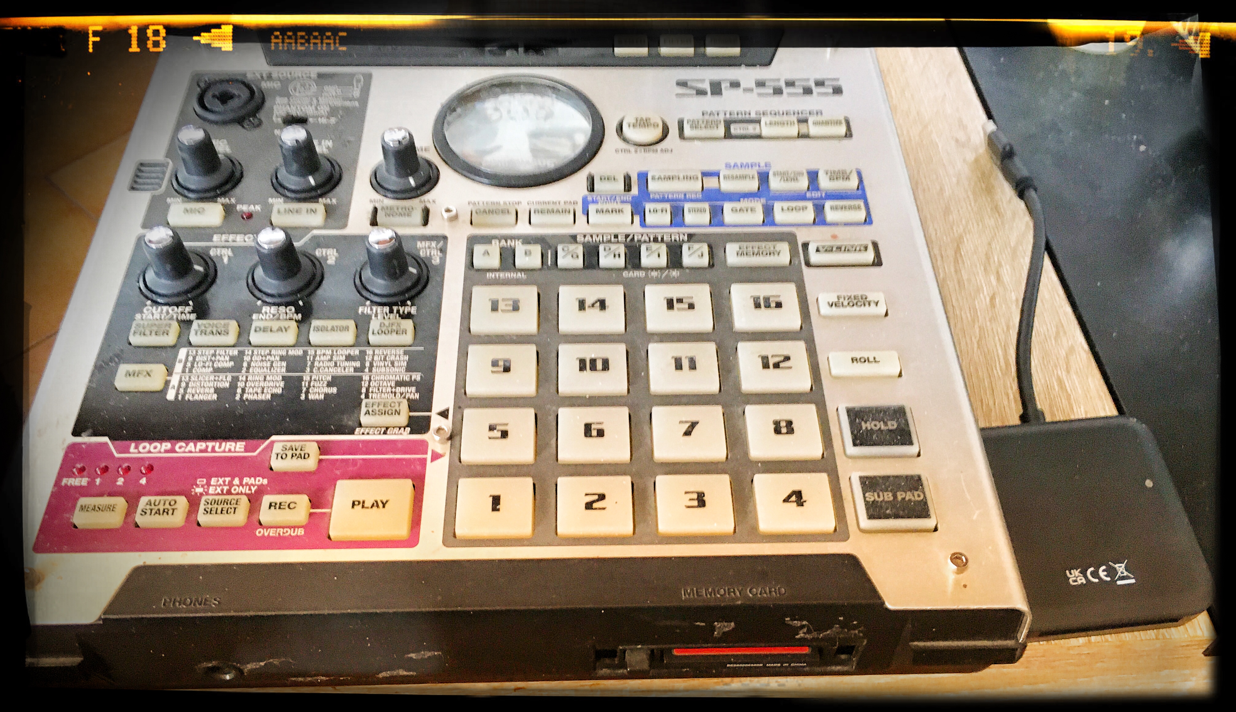 SP-555 - Roland SP-555 - Audiofanzine SP-555 - Roland SP-555 - Audiofanzine