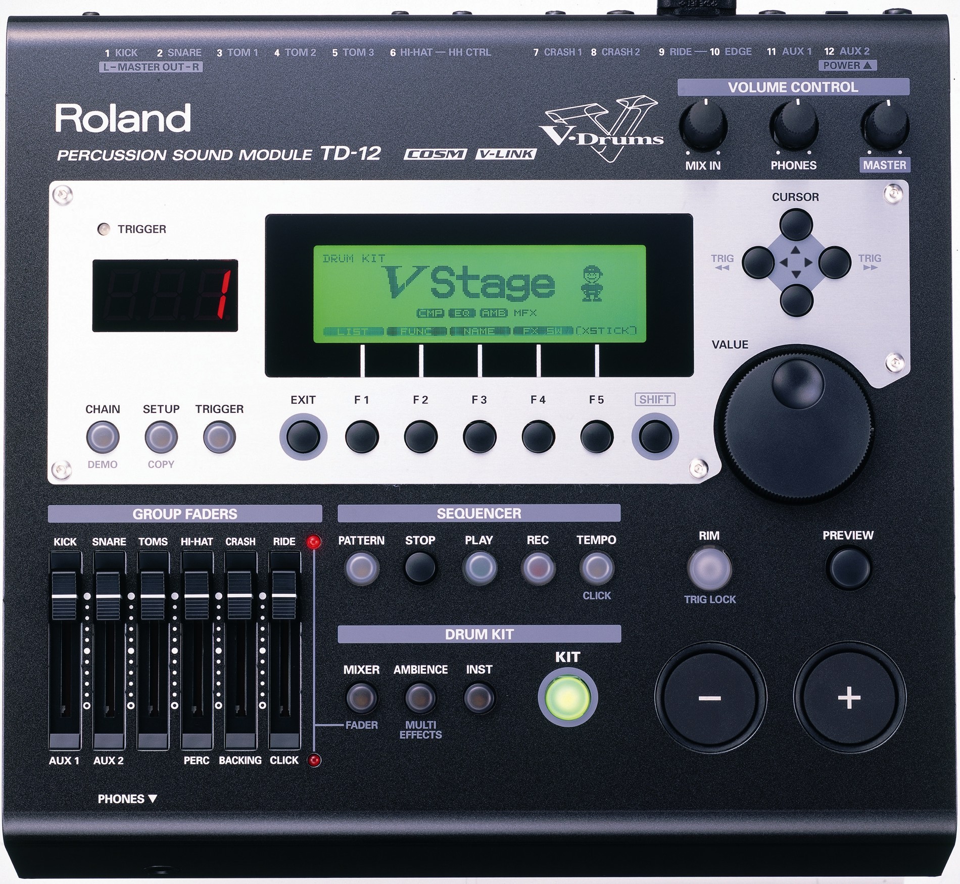 Roland TD-12 Module image (#1781611) - Audiofanzine