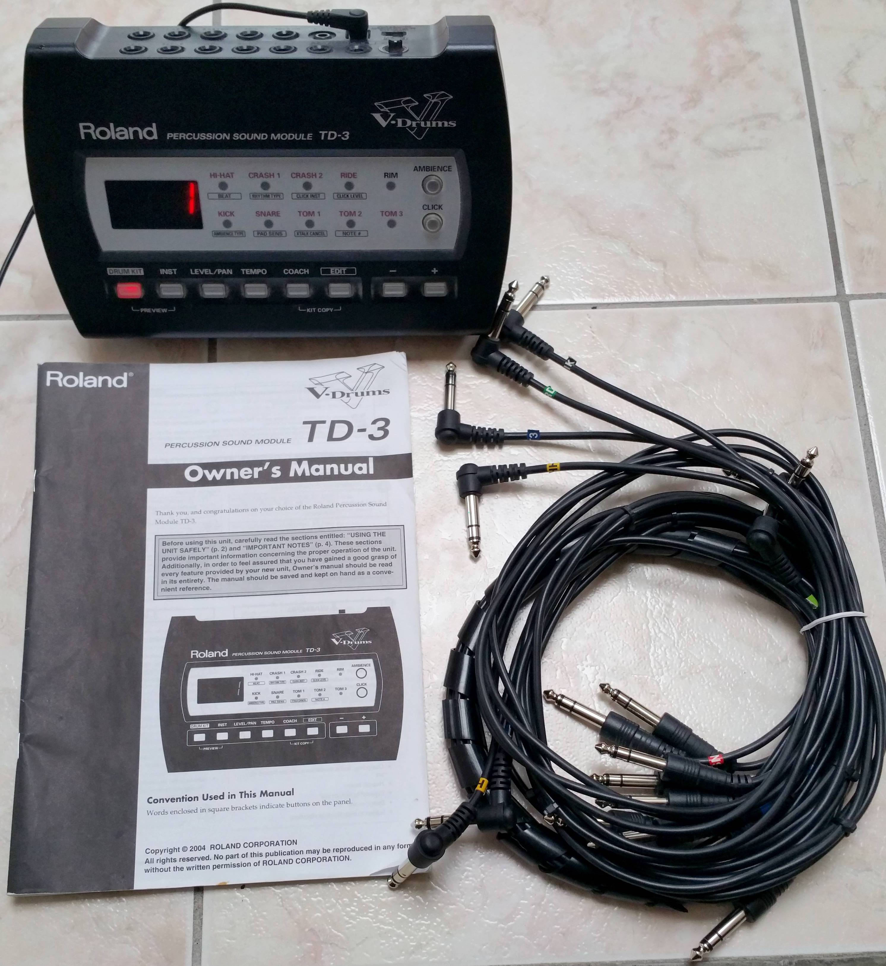 Roland TD3 Module image (1676827) Audiofanzine